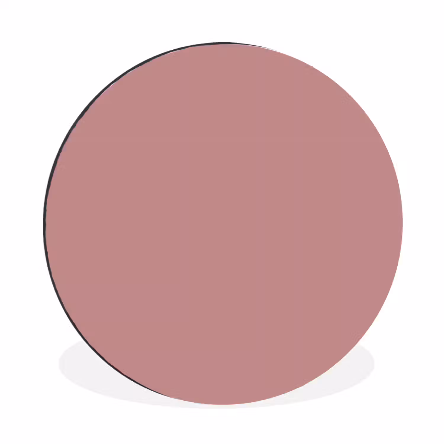 Dusty - Rose - Roze Wandcirkel aluminium klein 190 -3d