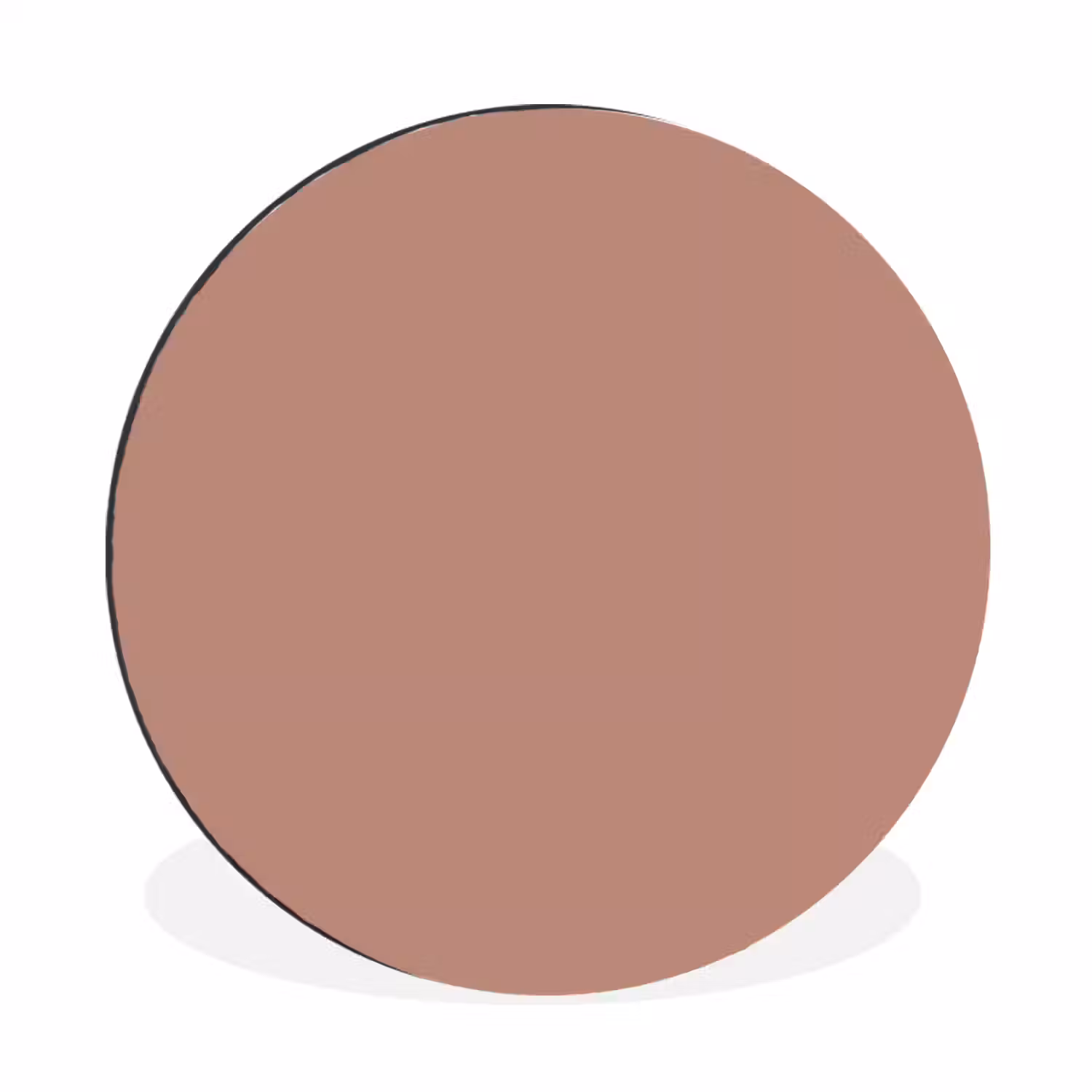 Earthy - Blusher - Roze Wandcirkel aluminium klein 190 -3d