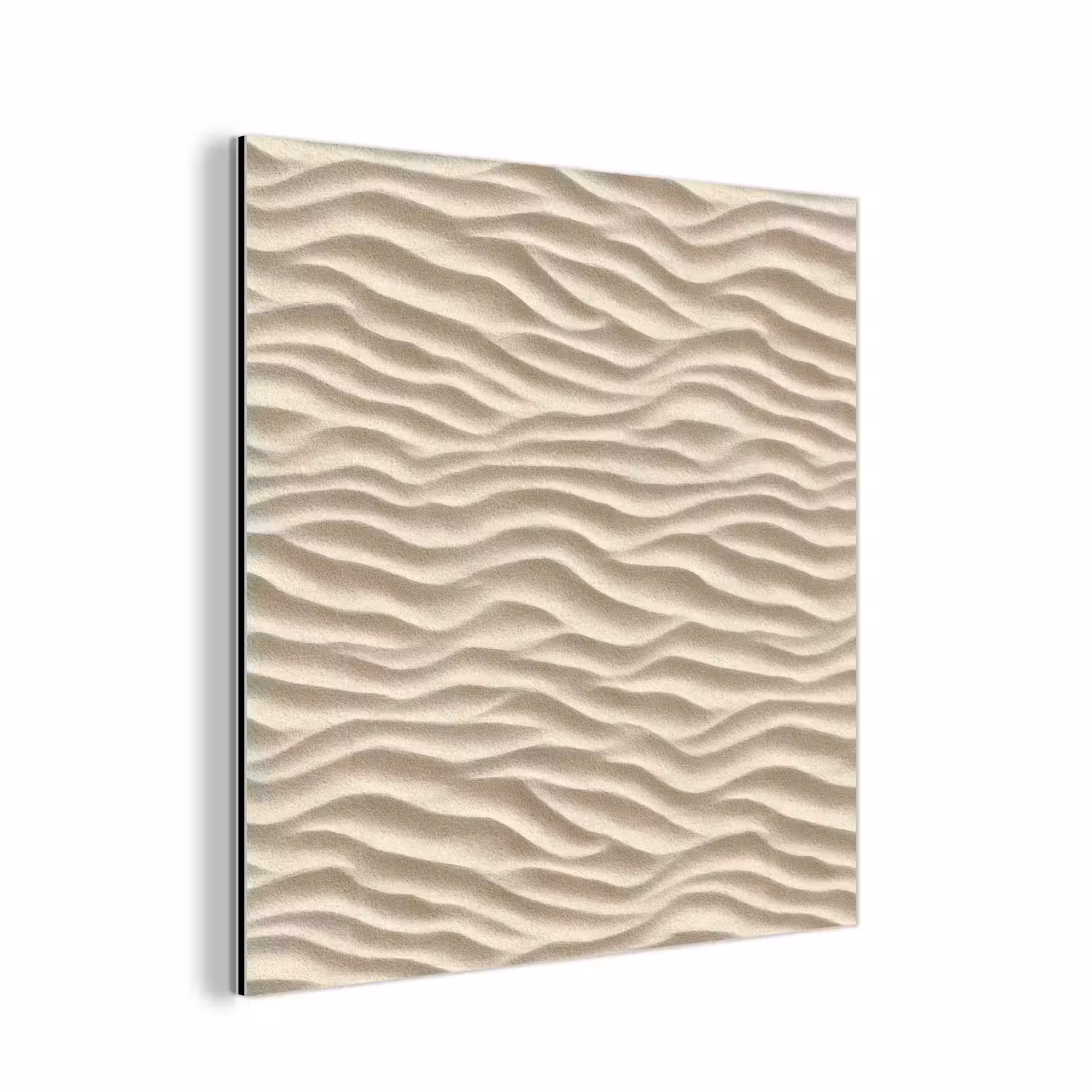 Zand - Golven - Beige aluminium wit klein 46 -3d