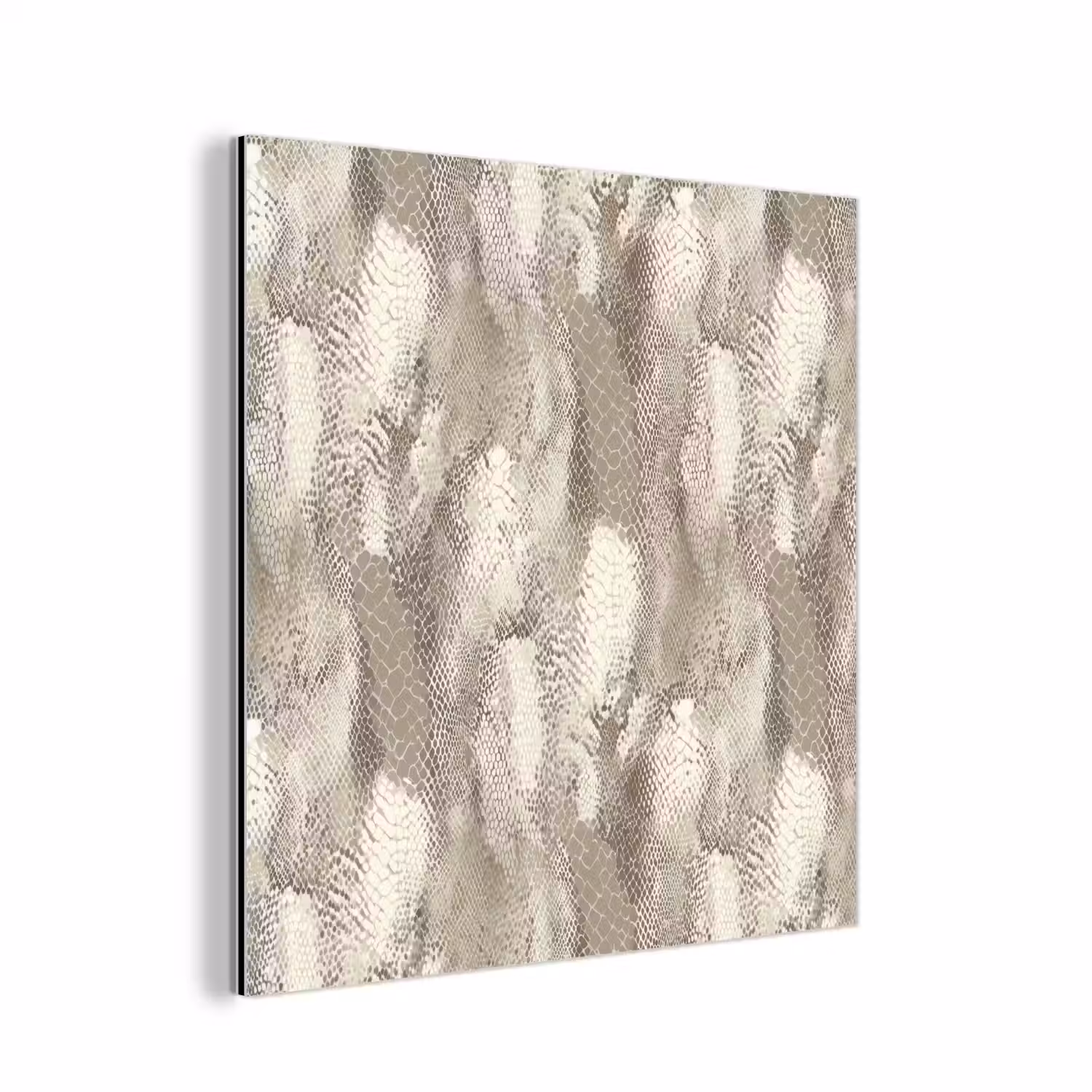 Slang - Textuur - Zand aluminium wit klein 46 -3d