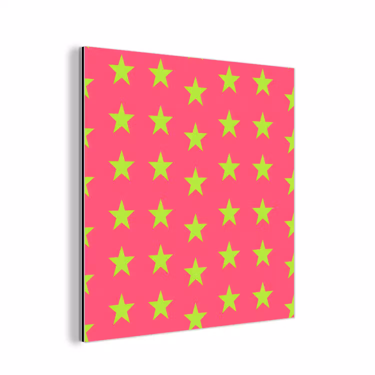 Sterren - Patroon - Roze aluminium wit klein 46 -3d