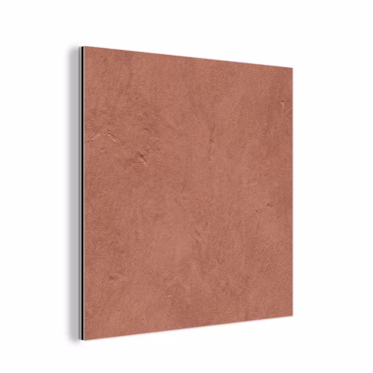 Textuur - Roodbruin - Grof - Modern aluminium wit klein -3d