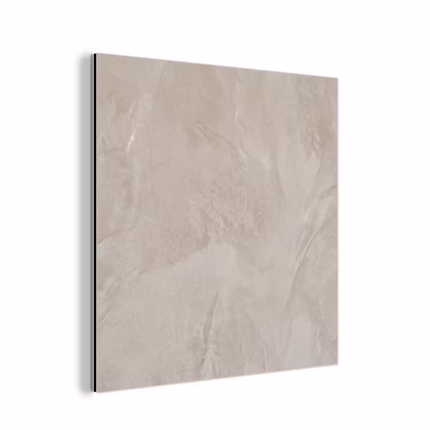 Textuur - Wand - Modern - Beige - Abstract aluminium wit klein -3d