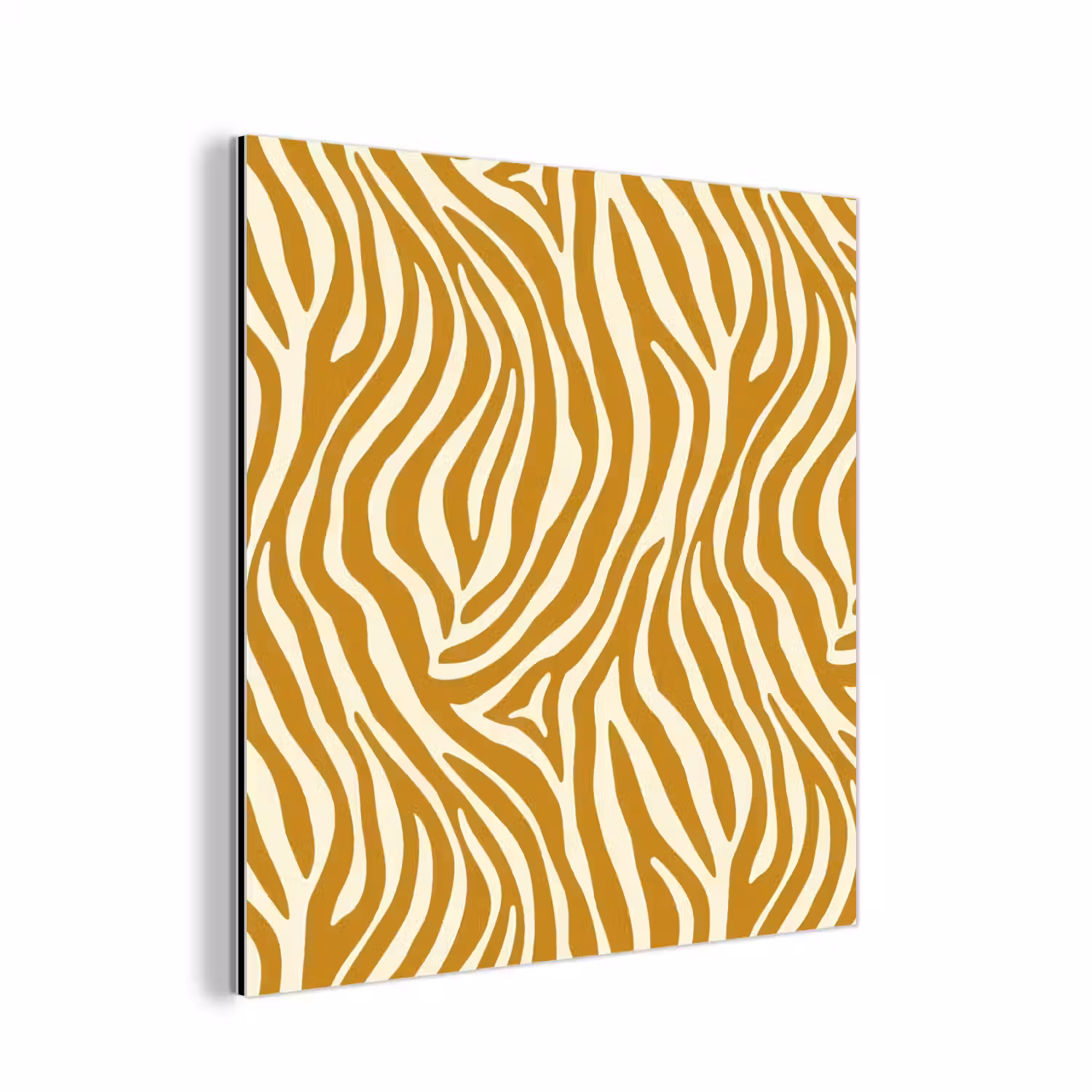 Zebra - Klassiek - Oker - Geel aluminium wit klein 46 -3d