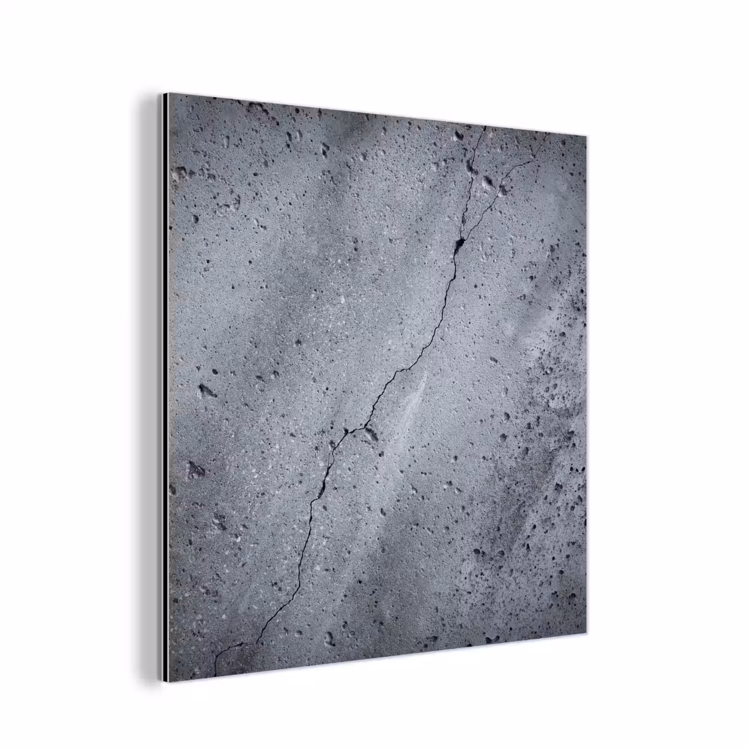 Beton - Grijs - Scheur aluminium wit klein -3d
