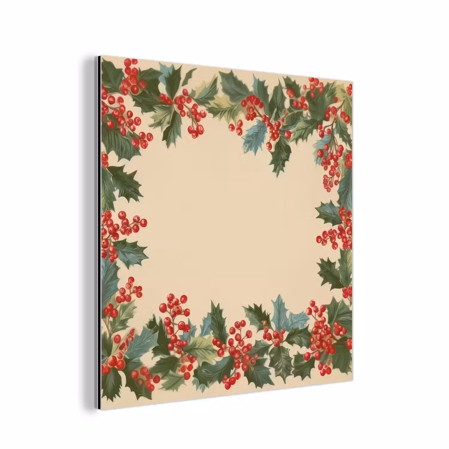 Hulstrand - Bessen - Beige aluminium wit klein -3d