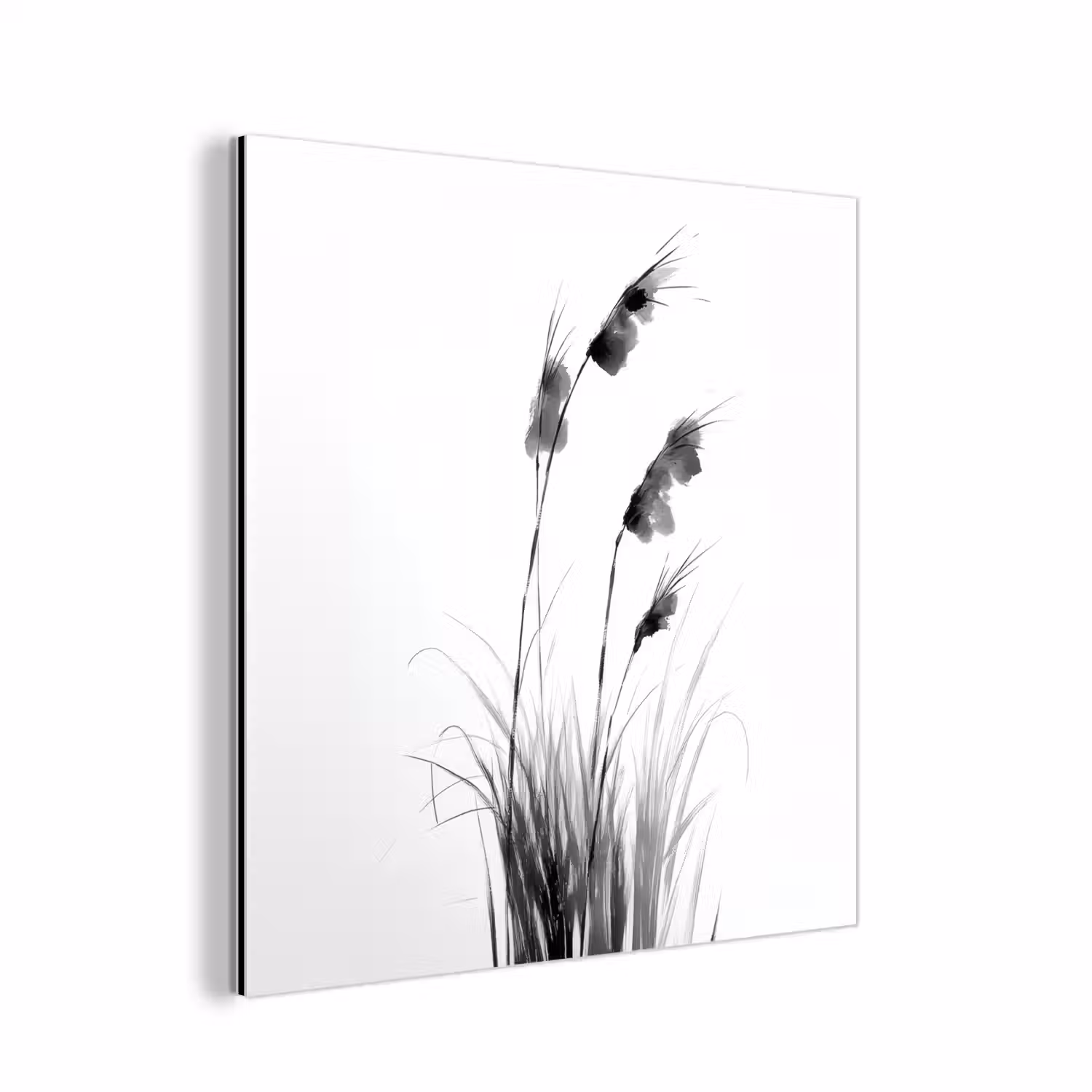 Minimalistisch - Stelen - Wit aluminium wit klein -3d