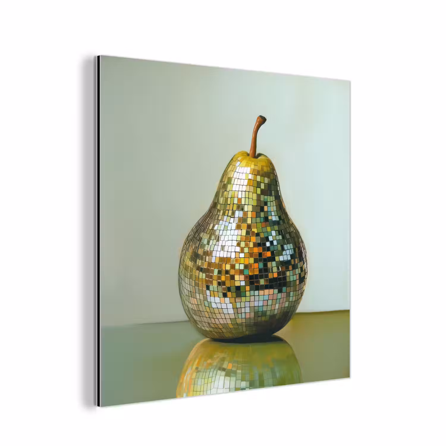 Fruit - Disco - Art - Glitter aluminium wit klein -3d