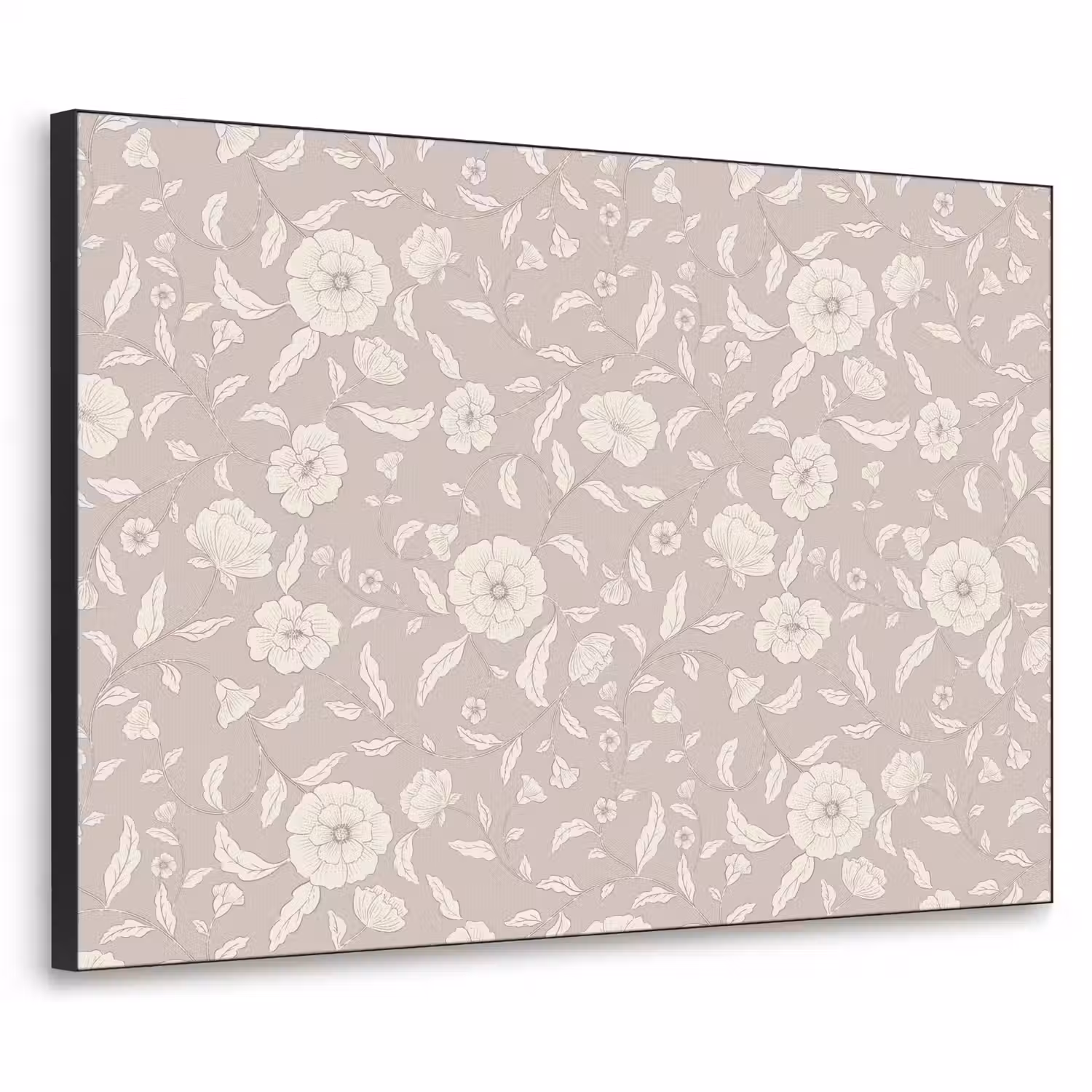 Bloemen - Blaadjes - Patroon Textielframe - compleet frame klein 947 -3d