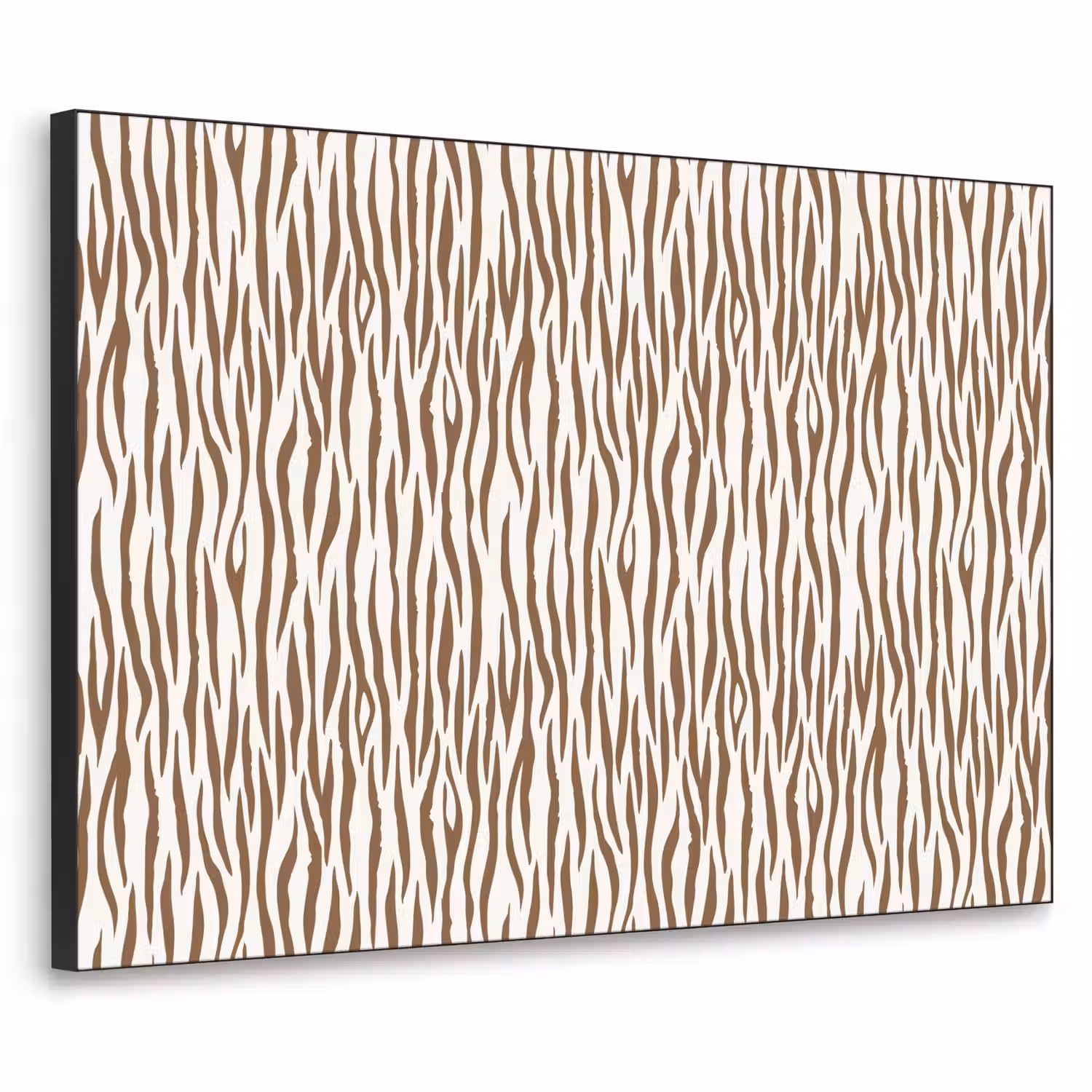 Bruin - Patroon - Zebra Textielframe - compleet frame klein 947 -3d