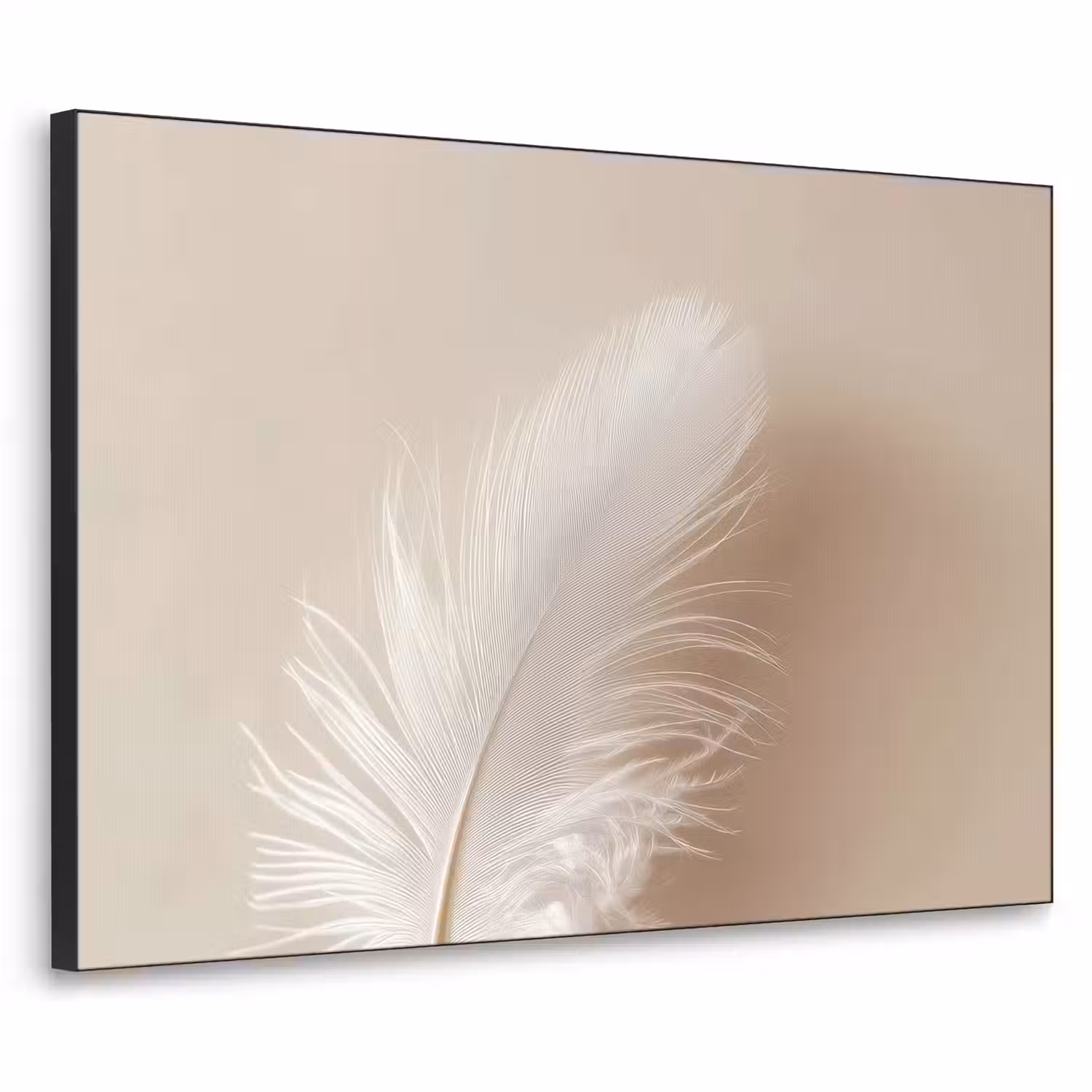 Veer - Minimalistisch - Roze Textielframe - compleet frame klein -3d