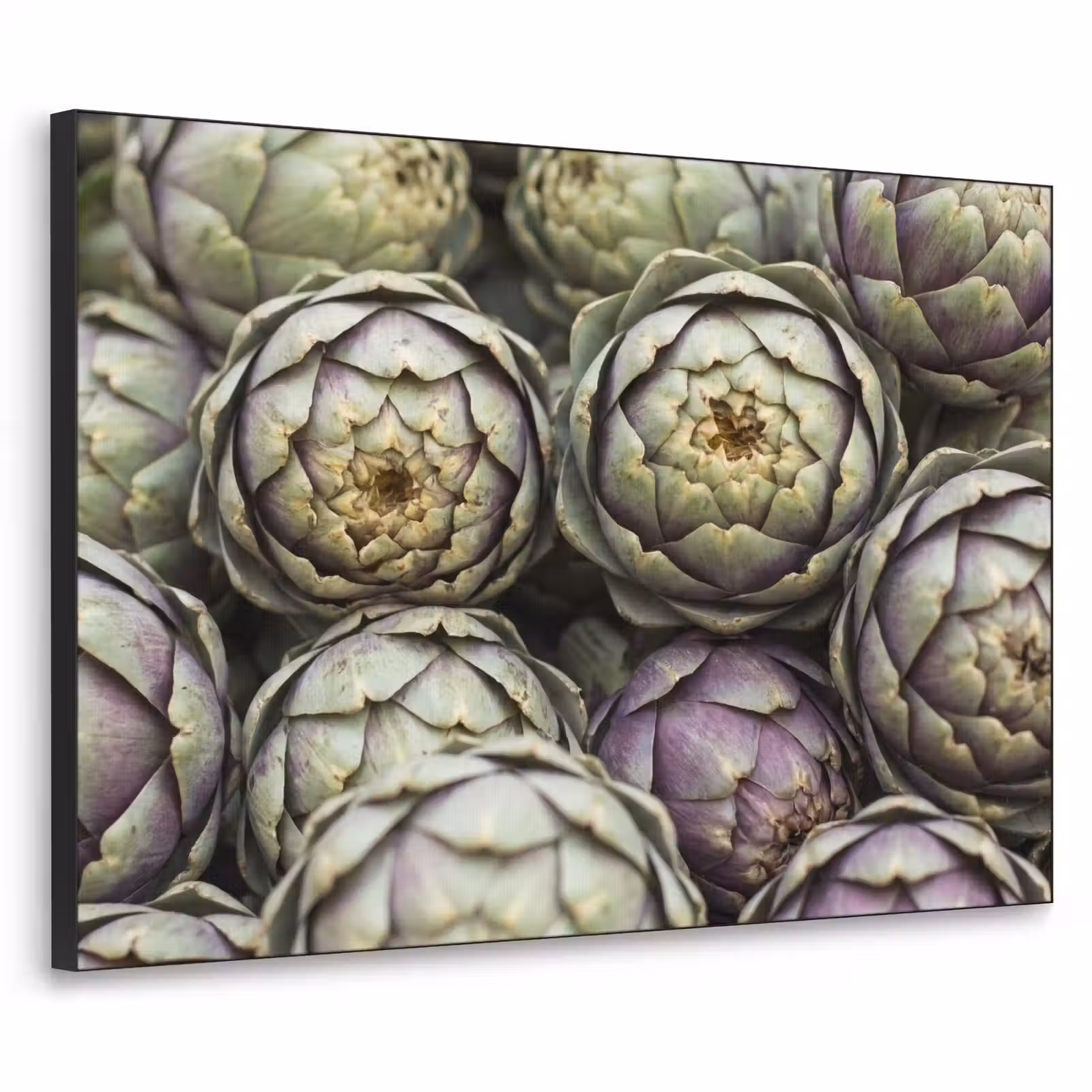 Art Frame - Gemüse – Frisch – Essen - Groenten - Vers - Eten Textielframe zwart klein
