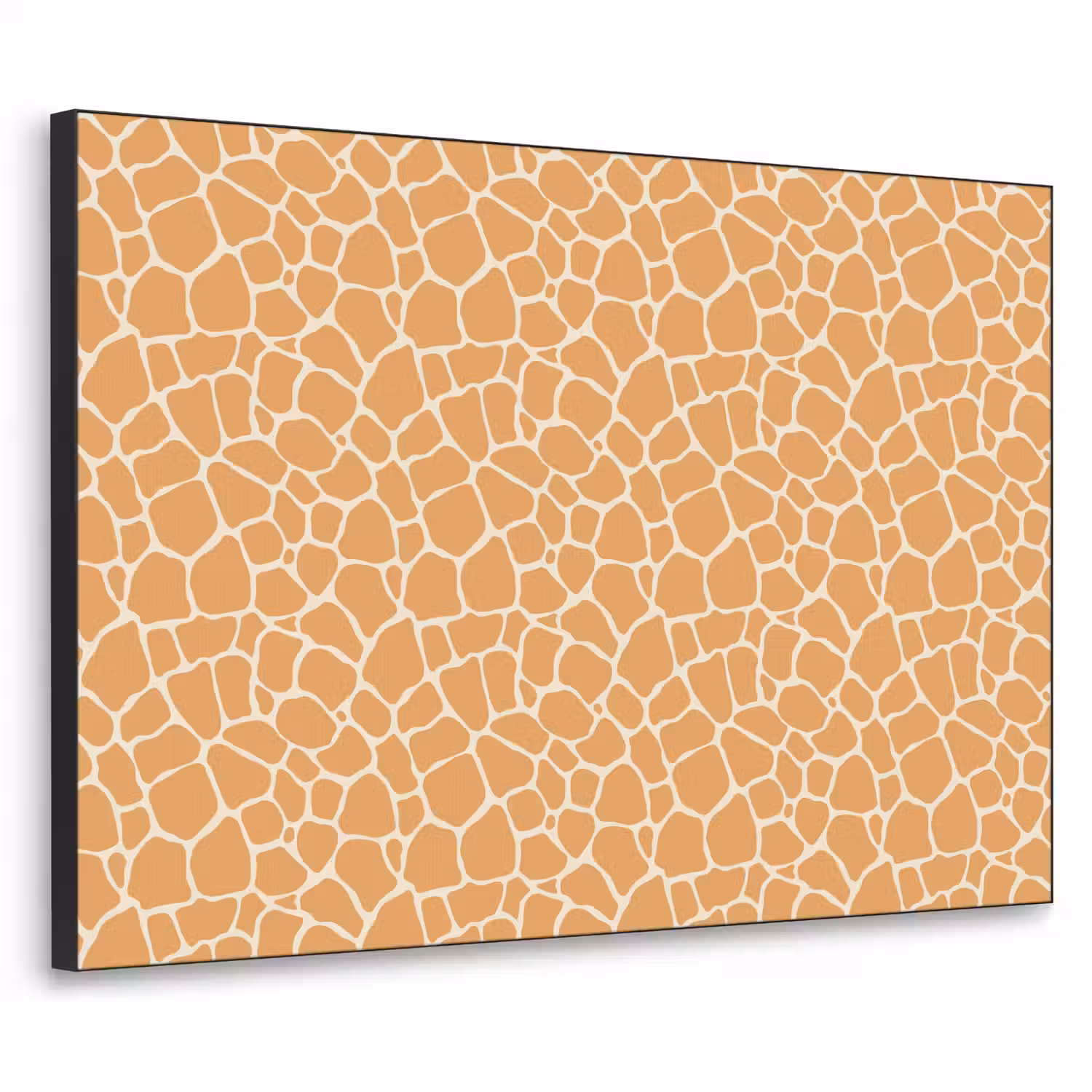 Giraf - Oranje - Patroon Textielframe - compleet frame klein 947 -3d