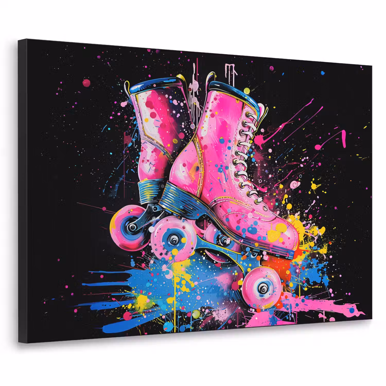 Graffiti - Sport - Rolschaatsen - Skating Textielframe - compleet frame klein -3d