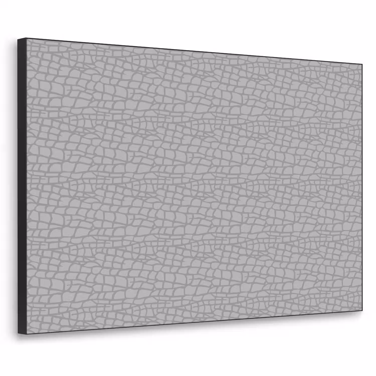 Grijs - Reptiel - Dier - Patroon Textielframe - compleet frame klein 947 -3d