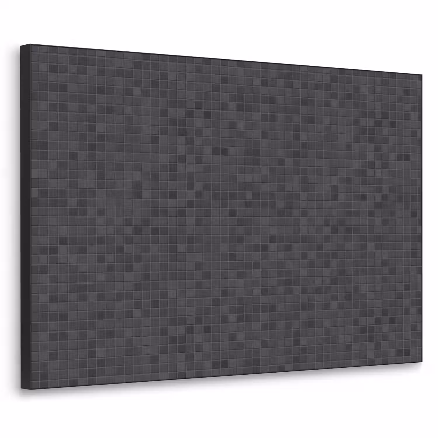 Mozaïek - Patroon - Zwart Textielframe zwart klein 947 -3d