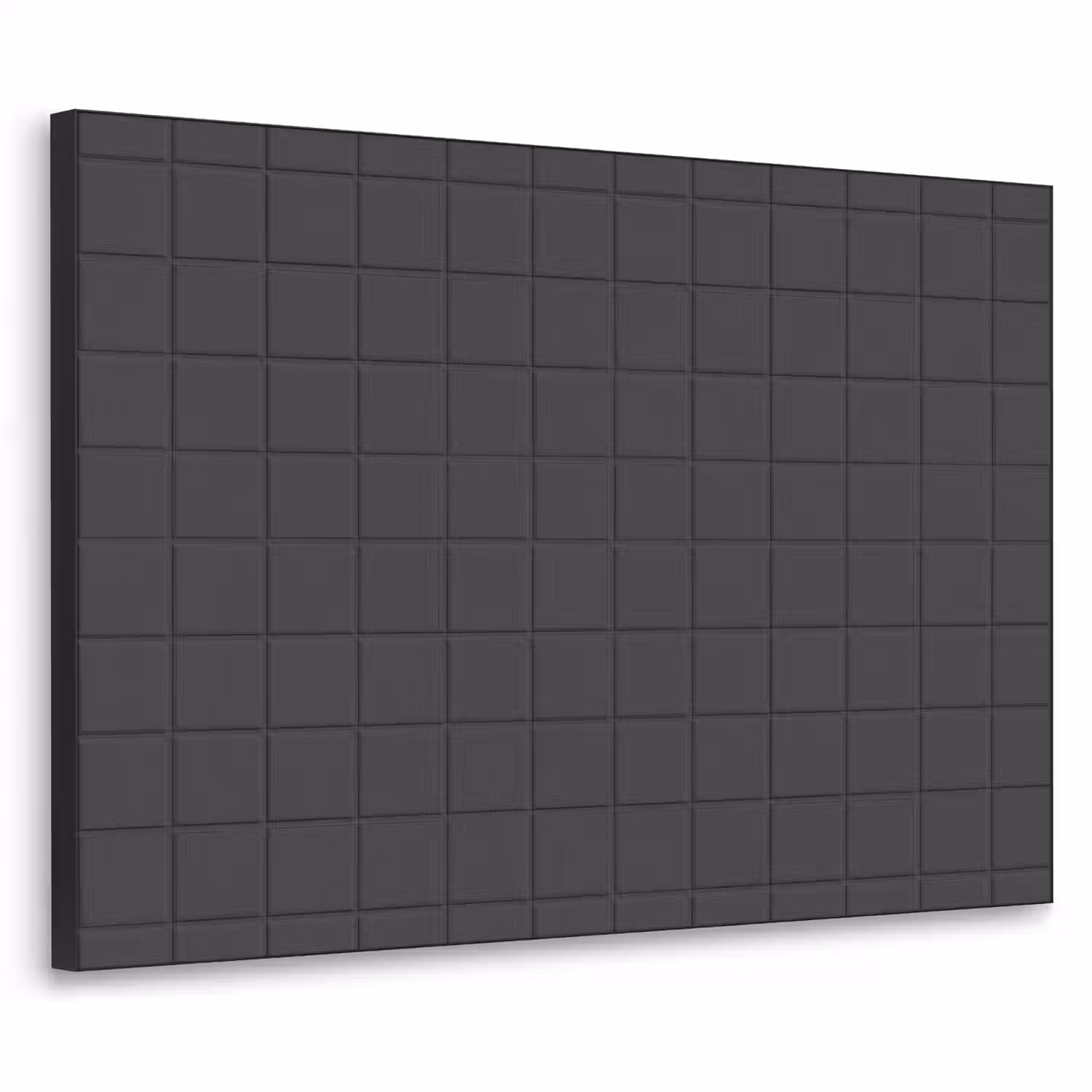 Patroon - Tegel - Antraciet Textielframe zwart klein 947 -3d