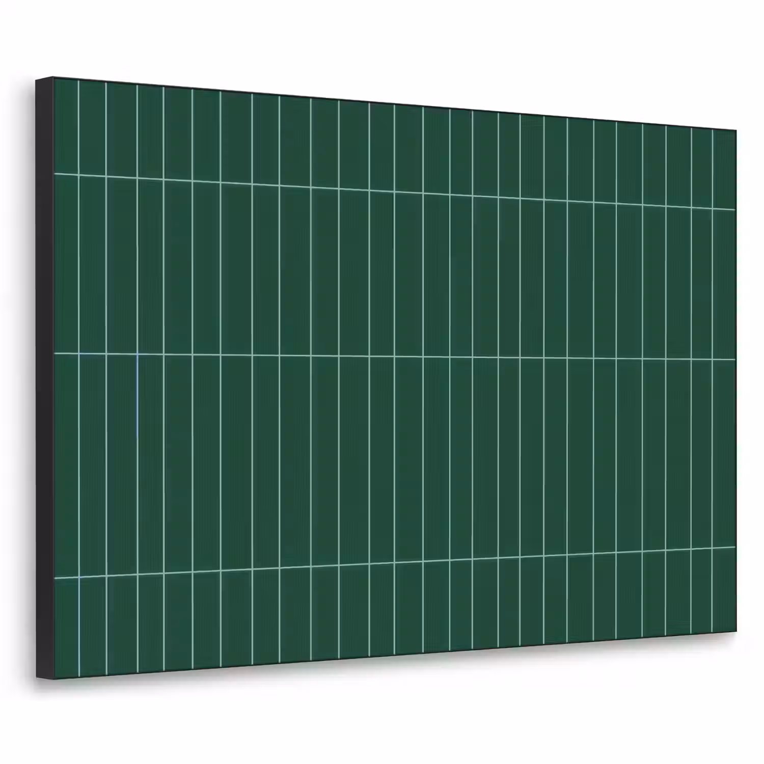 Patroon - Tegels - Donkergroen Textielframe zwart klein 947 -3d