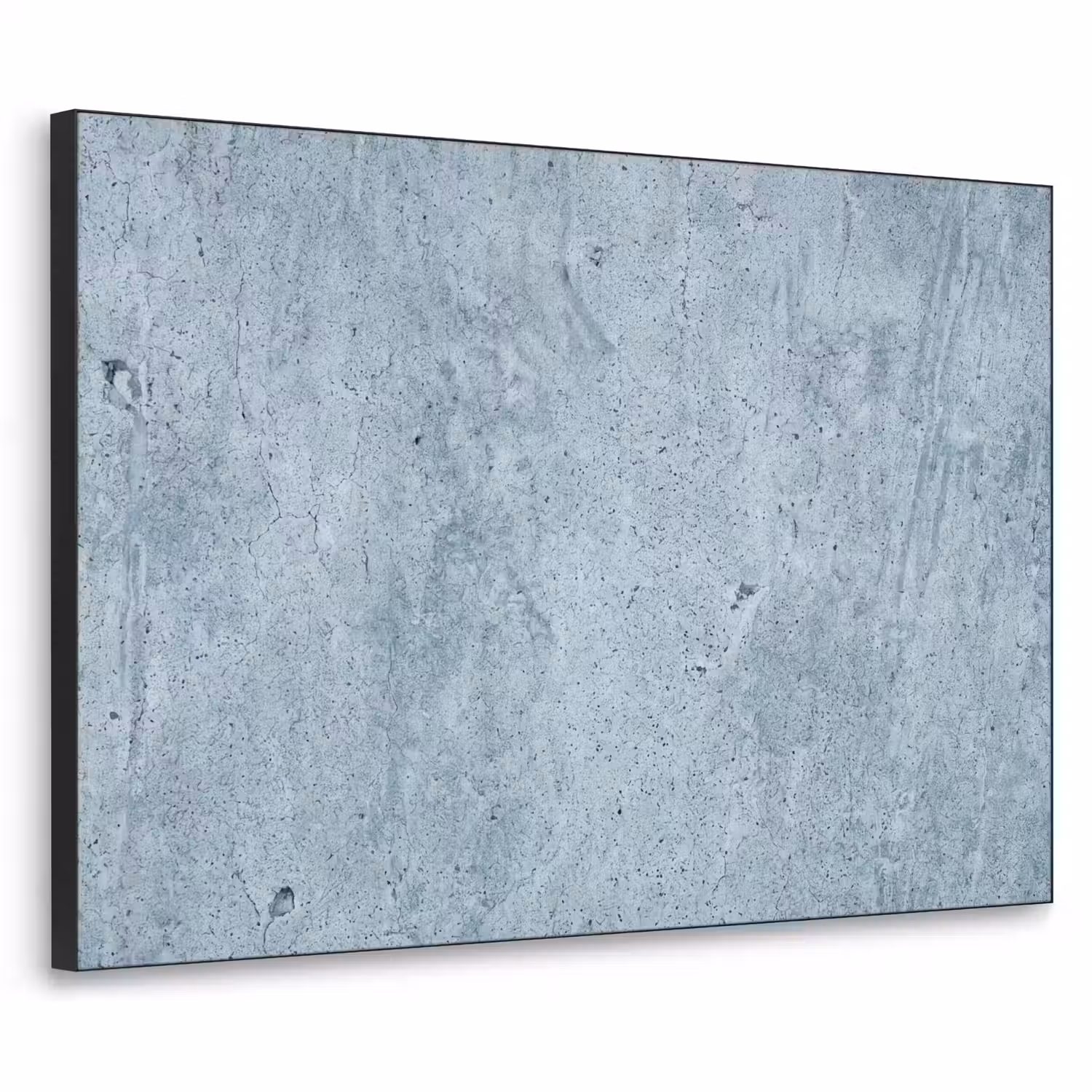 Oppervlak - Ruw - Abstract - Modern - Grijs Textielframe zwart klein -3d