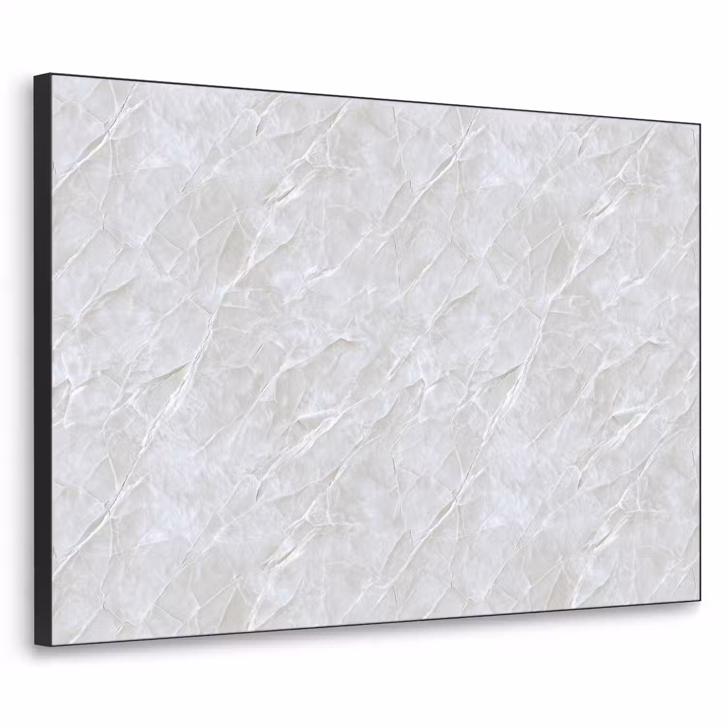 Oppervlakte - Textuur - Grijs Textielframe zwart klein 947 -3d