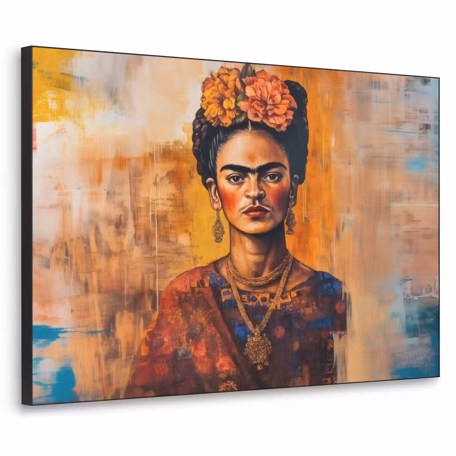 Portret - Sieraden - Schilderachtig Textielframe - compleet frame klein -3d
