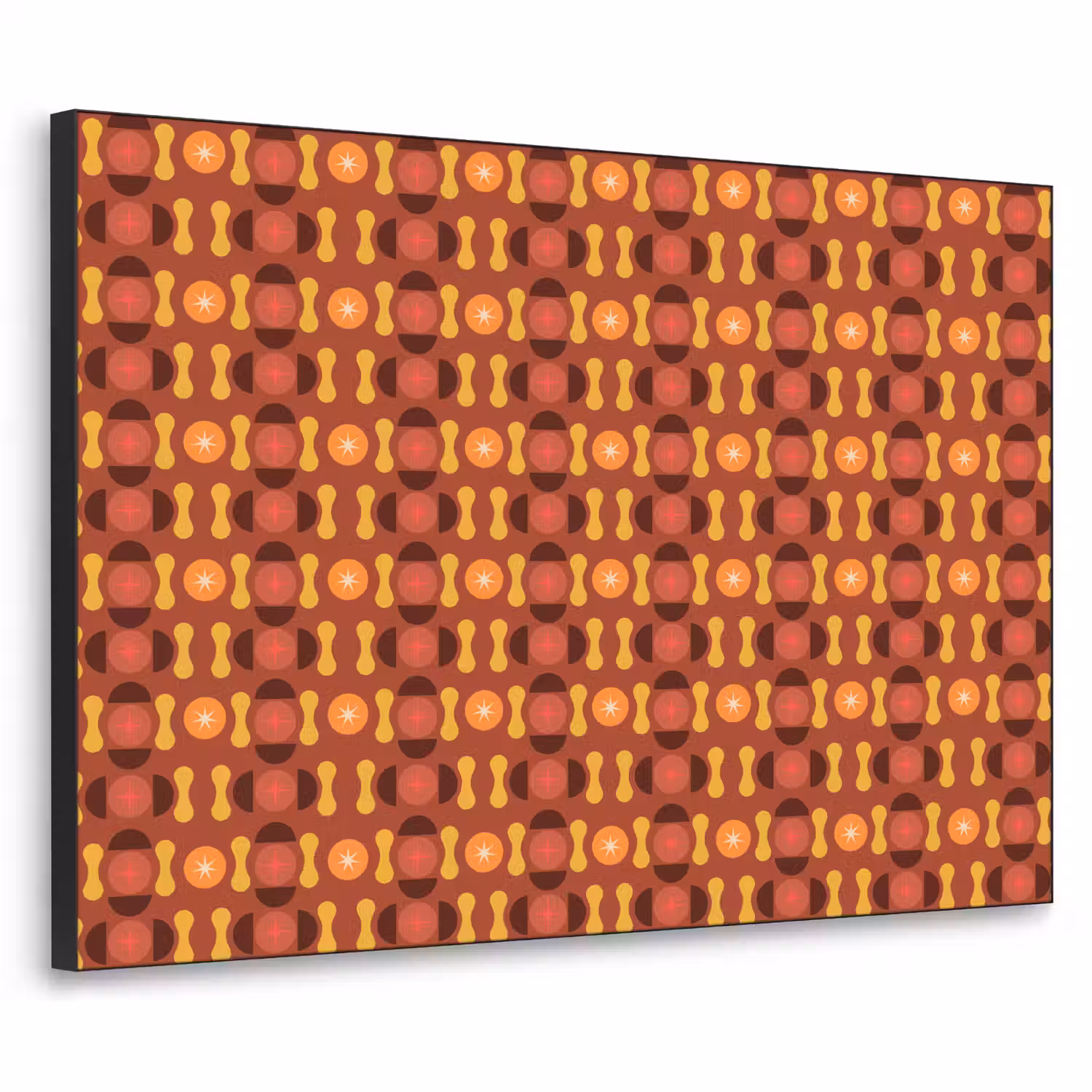 Retro - Disco - Hippie Textielframe - compleet frame klein 947 -3d