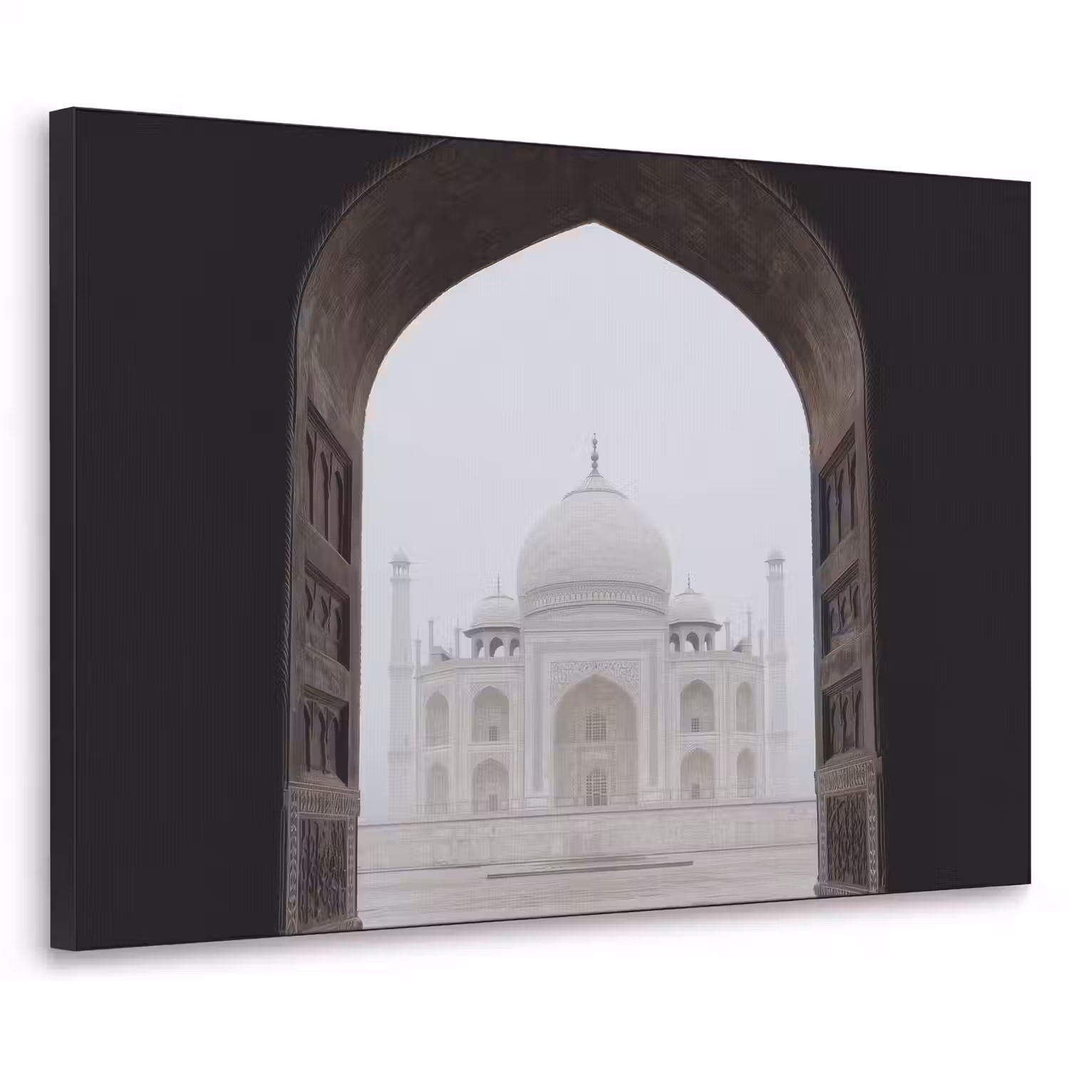 Poort - Symmetrische koepel - Minaretten - Moskee Textielframe - compleet frame klein -3d