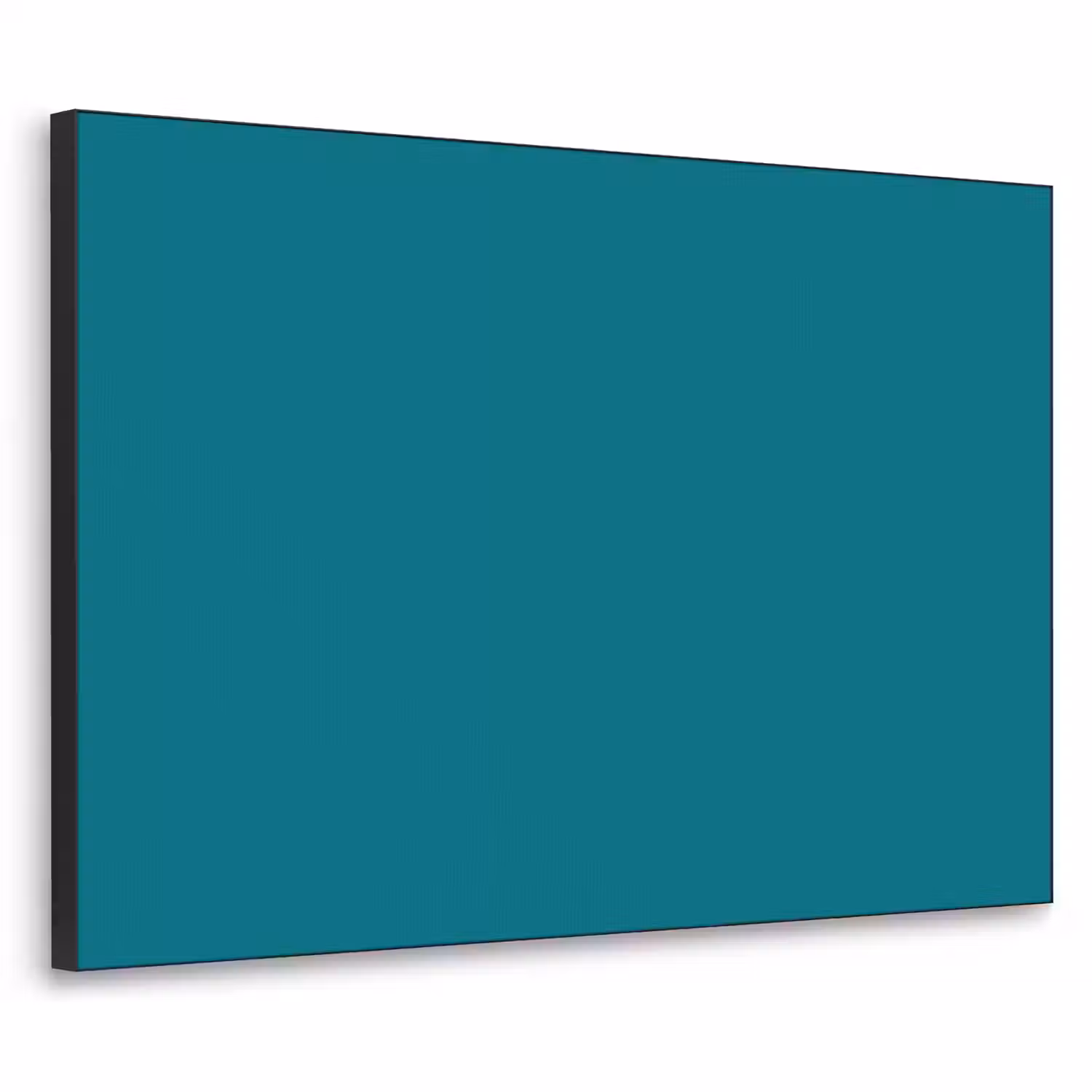 Tropical - Peacock - Blauw Textielframe zwart klein 947 -3d