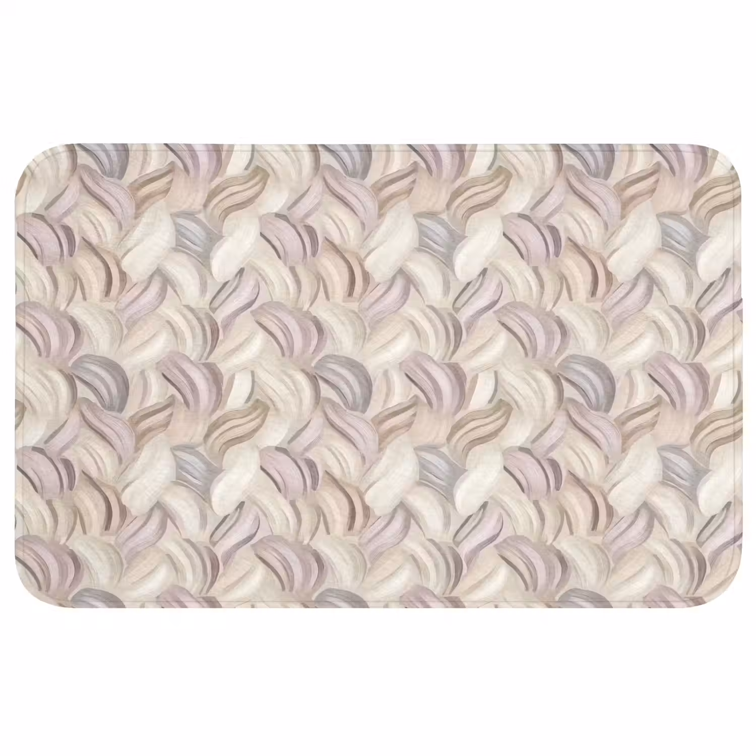 Abstract - Golvend - Pastel Badmat middel 997 -3d