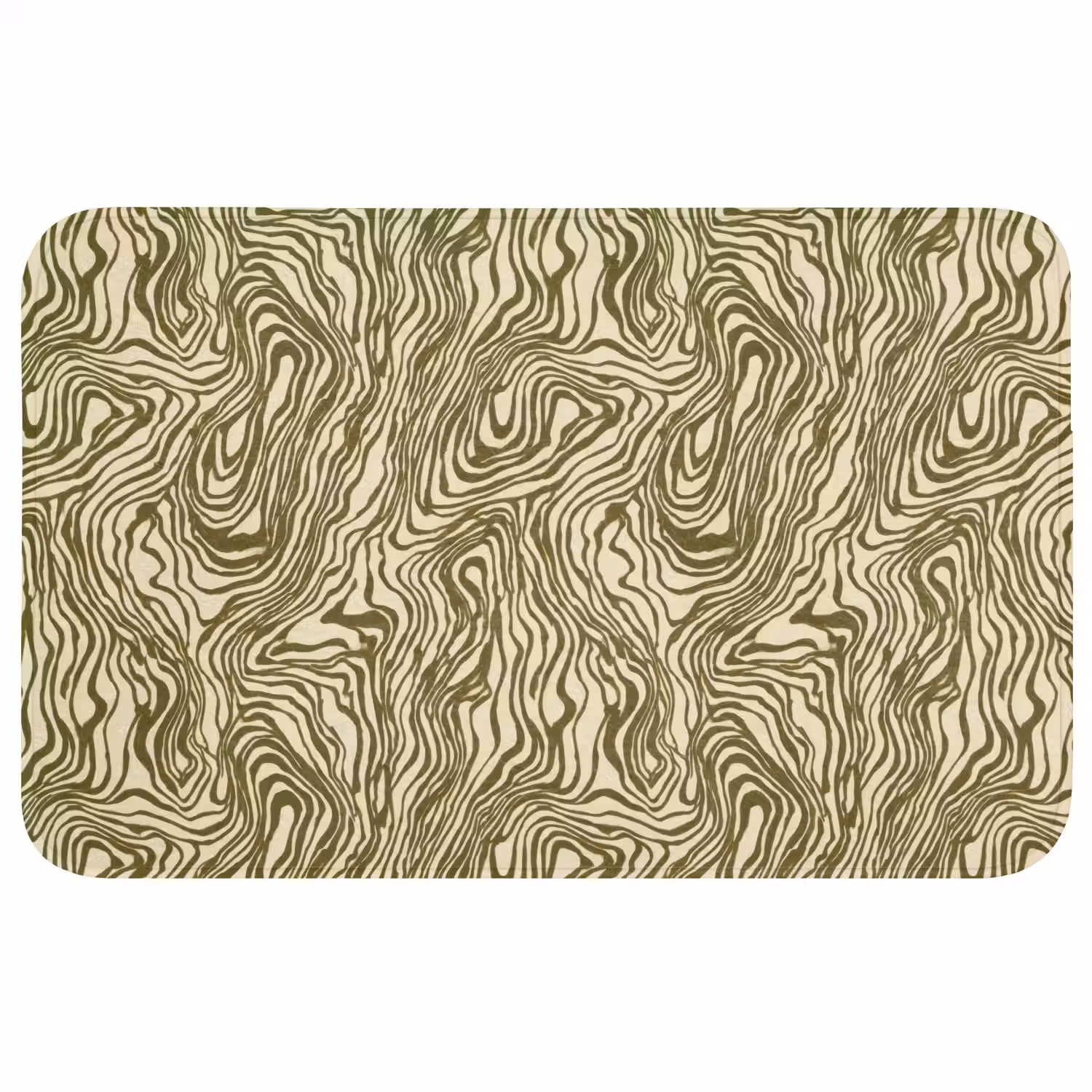 Abstract - Marmer - Groen Badmat middel 997 -3d