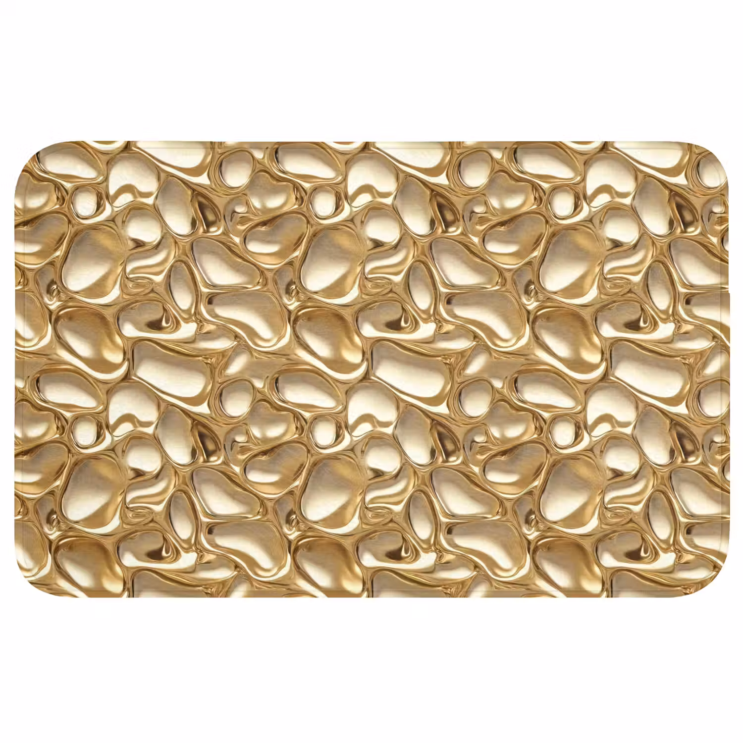 Abstract - Modern - Goud Badmat middel 997 -3d