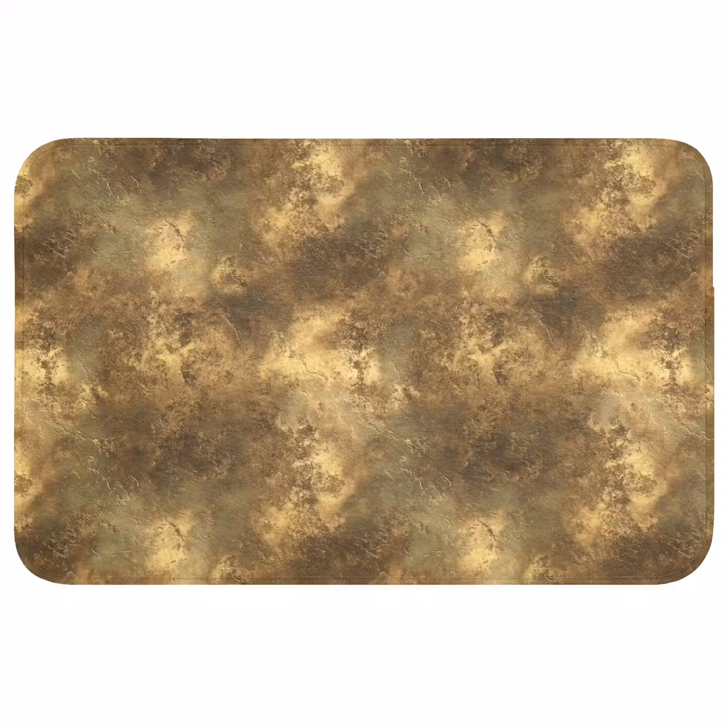 Antiek - Metaallook - Goud Badmat middel 997 -3d