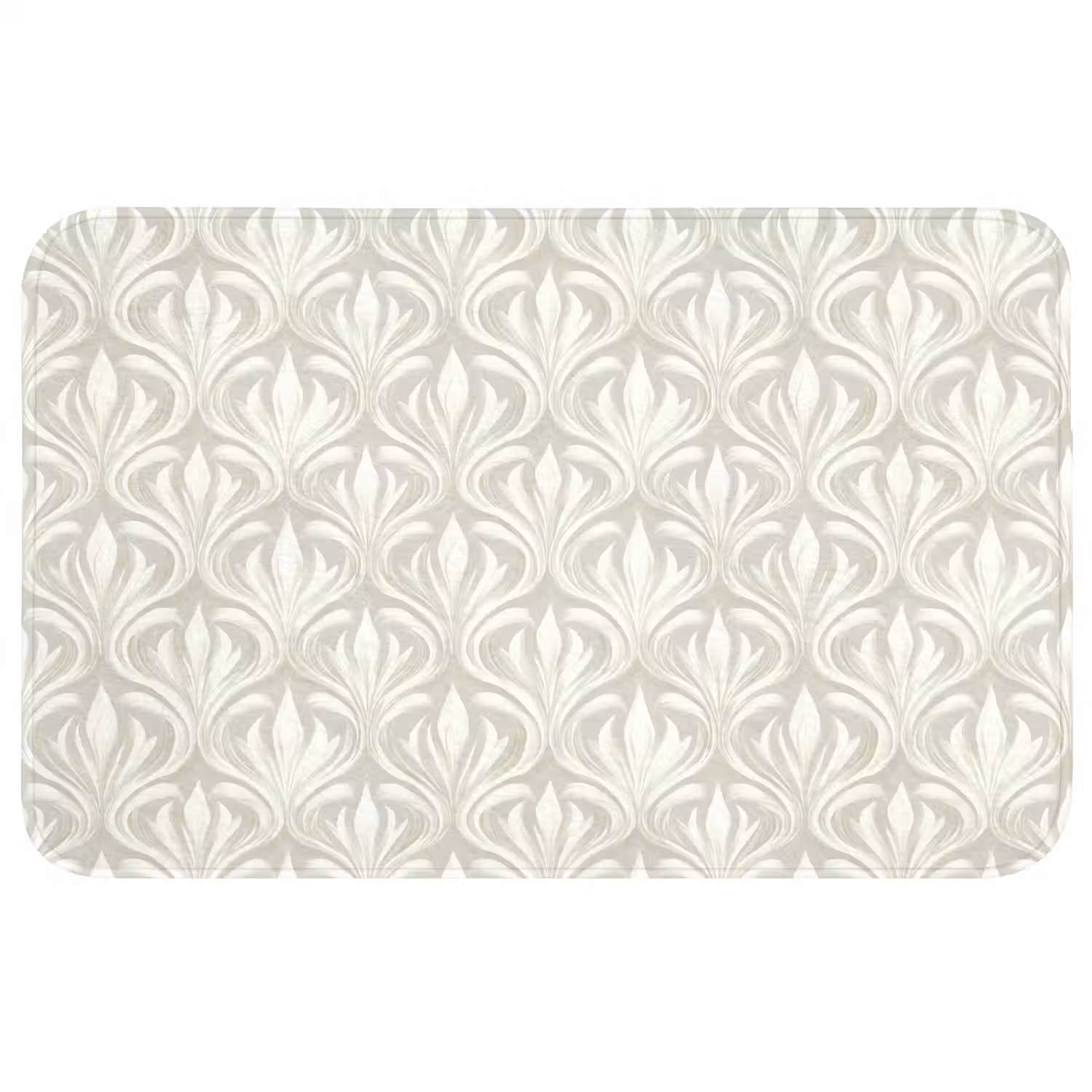 Barok - Patroon - Beige Badmat middel 997 -3d