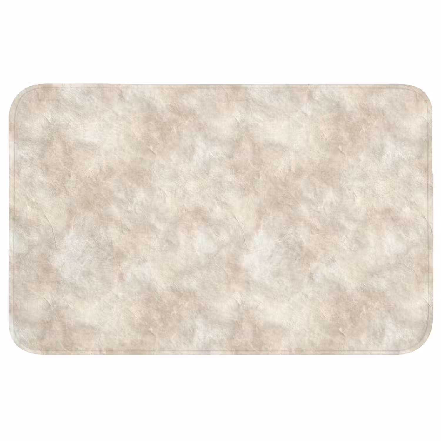 Beige - Reliëfstructuur - Natuursteen Badmat middel 997 -3d