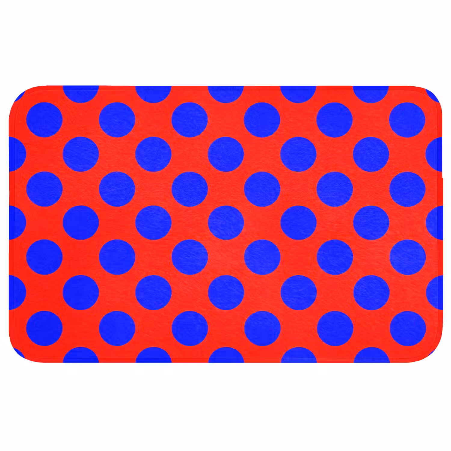 Dots - Klassiek - Rood Badmat middel 997 -3d