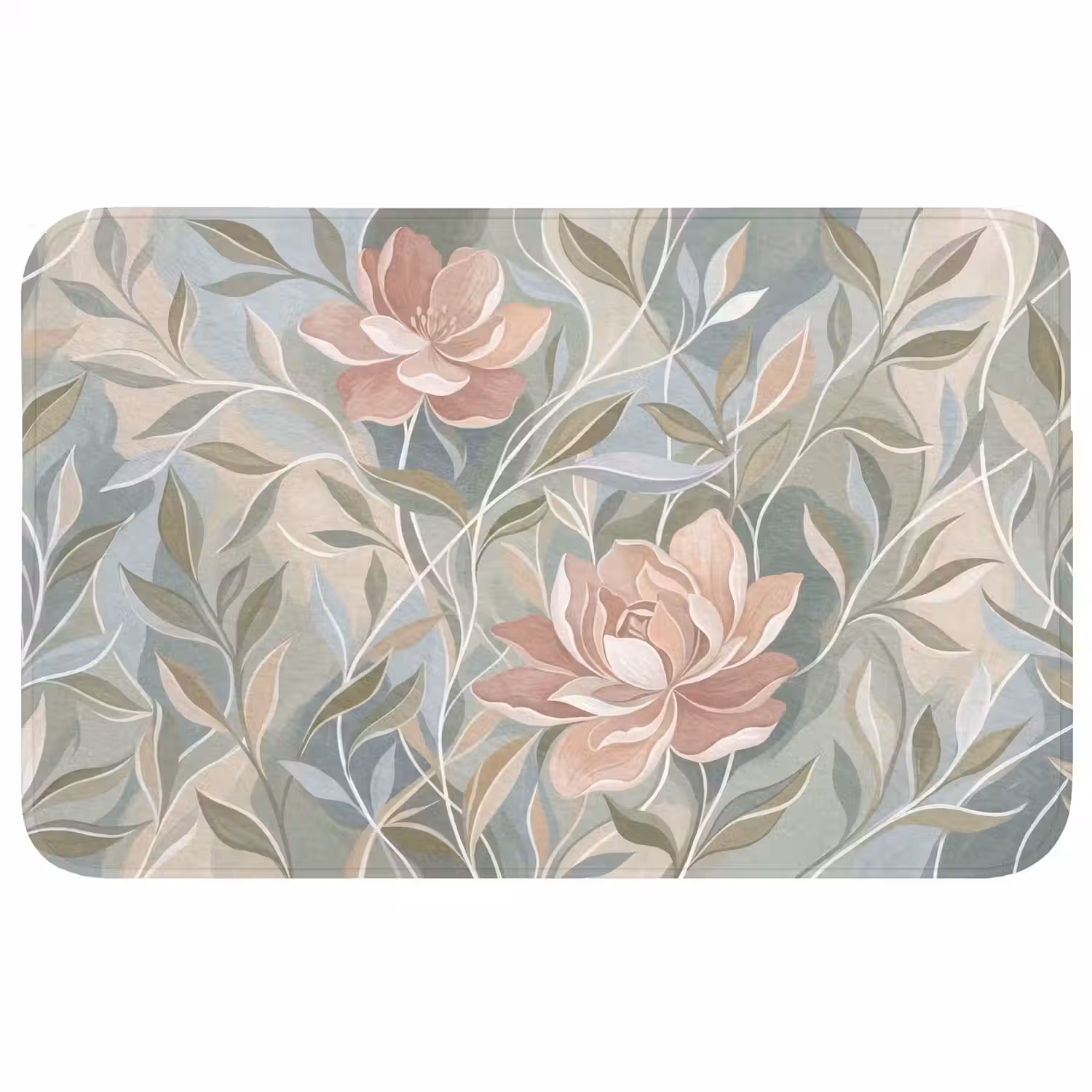 Elegant - Romantiek - Roze Badmat middel -3d