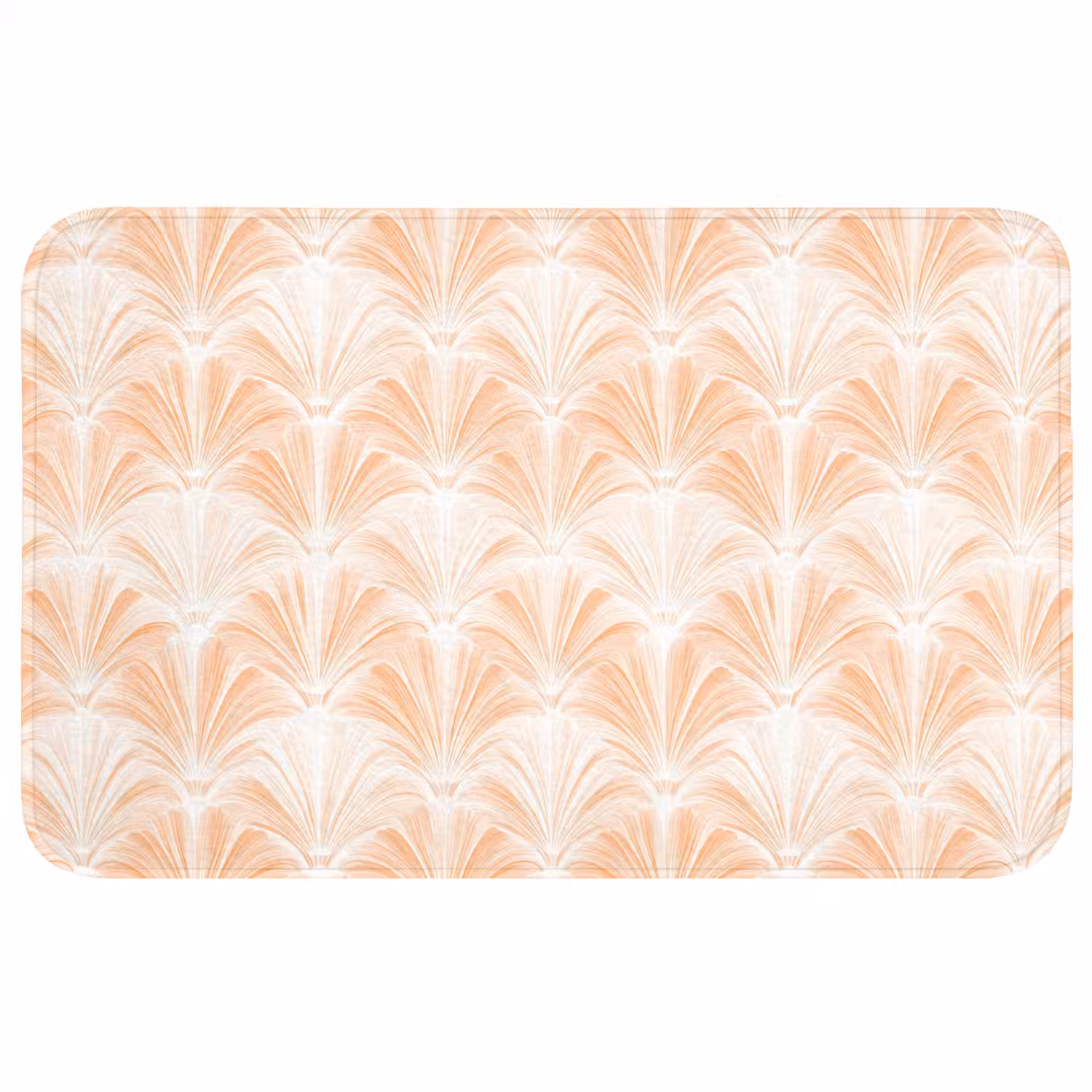 Waaier - Patroon - Perzik Badmat middel 997 -3d