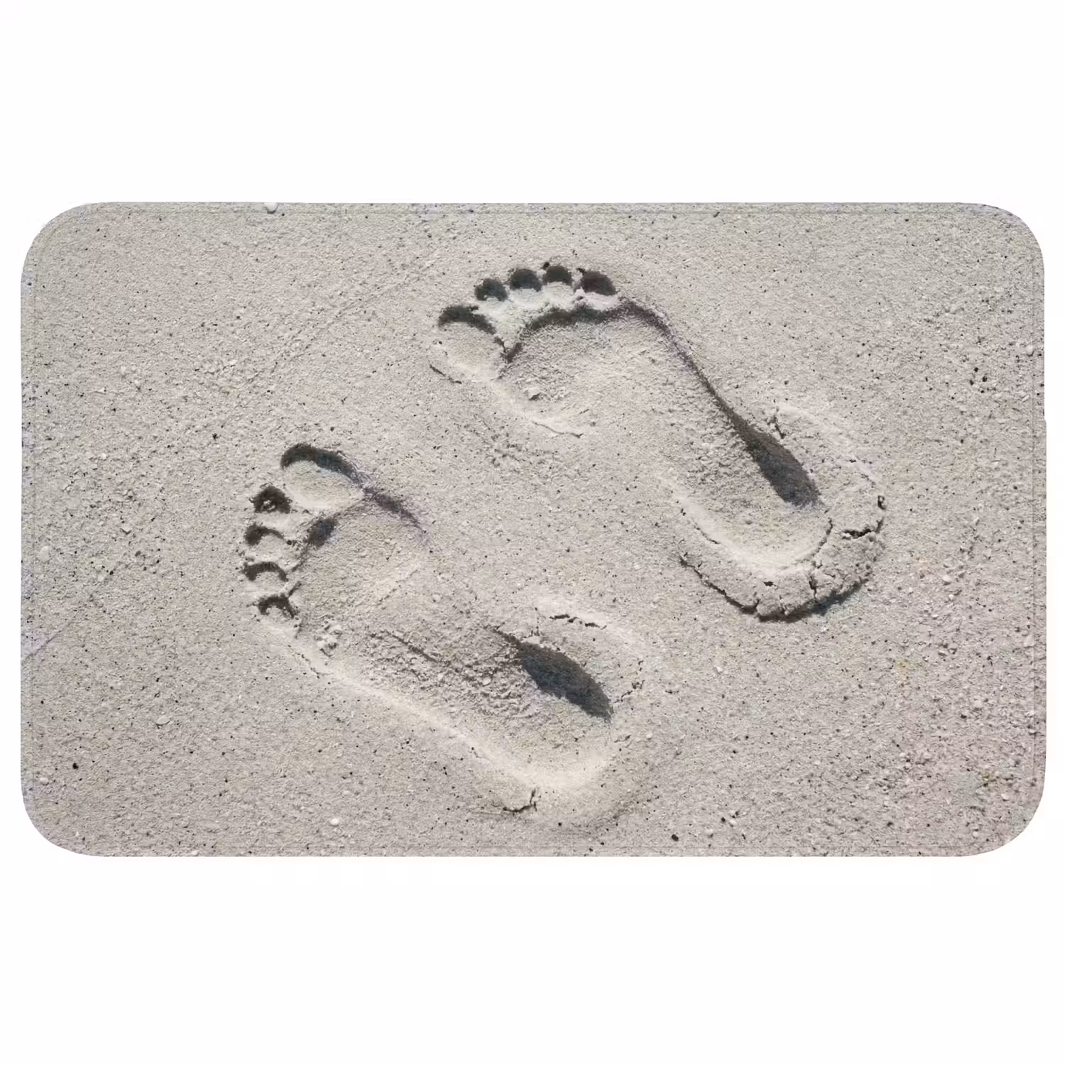 Voeten - Zand - Zee Badmat middel -3d