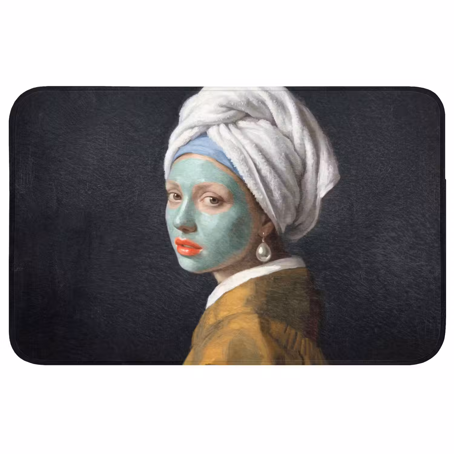 Iconisch - Modern - Kleurrijk Badmat middel -3d