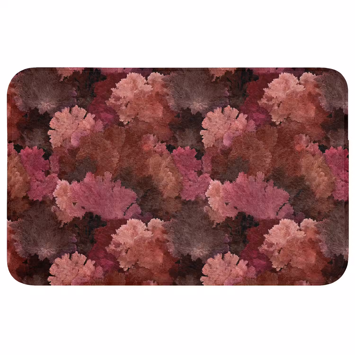 Koraal - Textuur - Kleurrijk Badmat middel 997 -3d