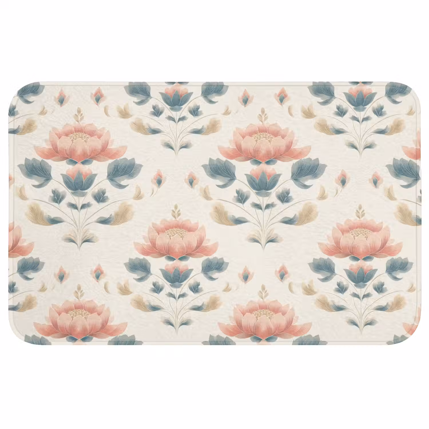 Lotus - Bloemen - Roze Badmat middel 997 -3d