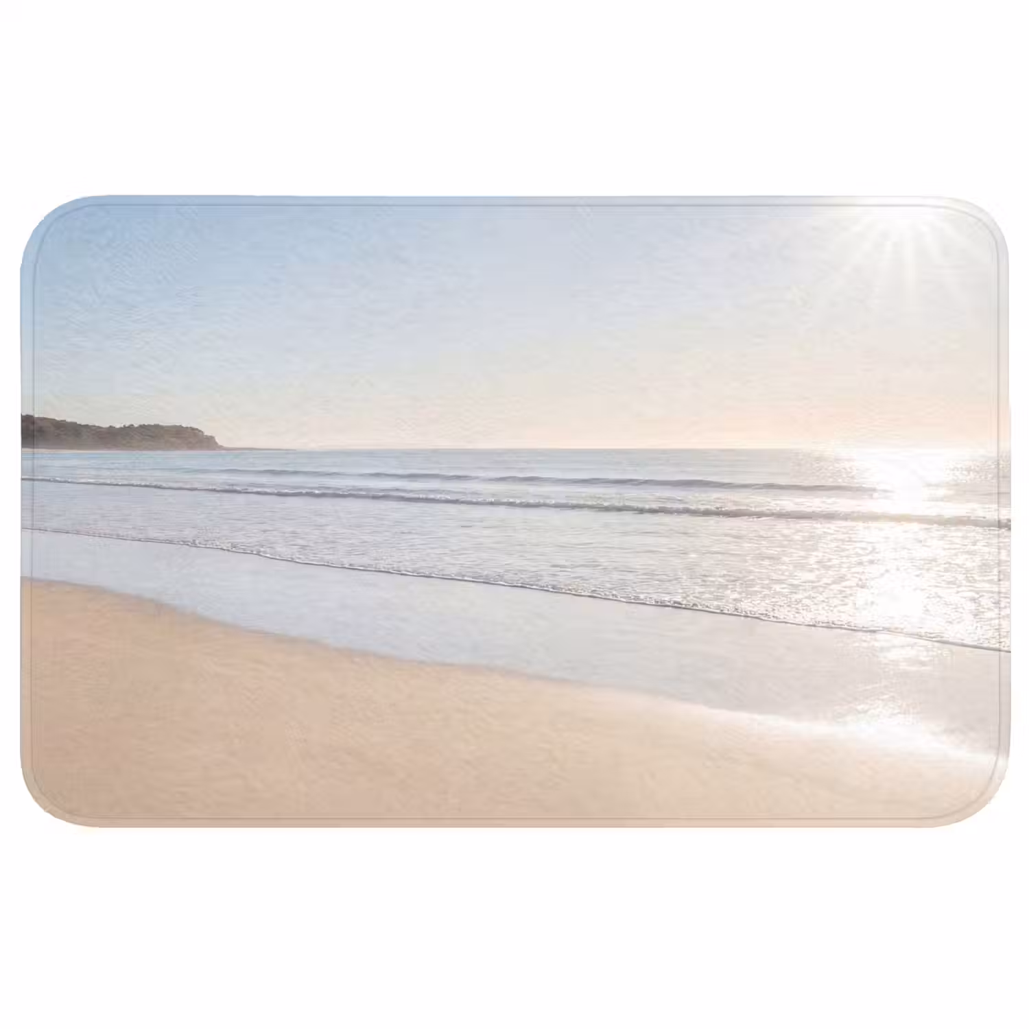 Zee - Zon - Zand Badmat middel -3d