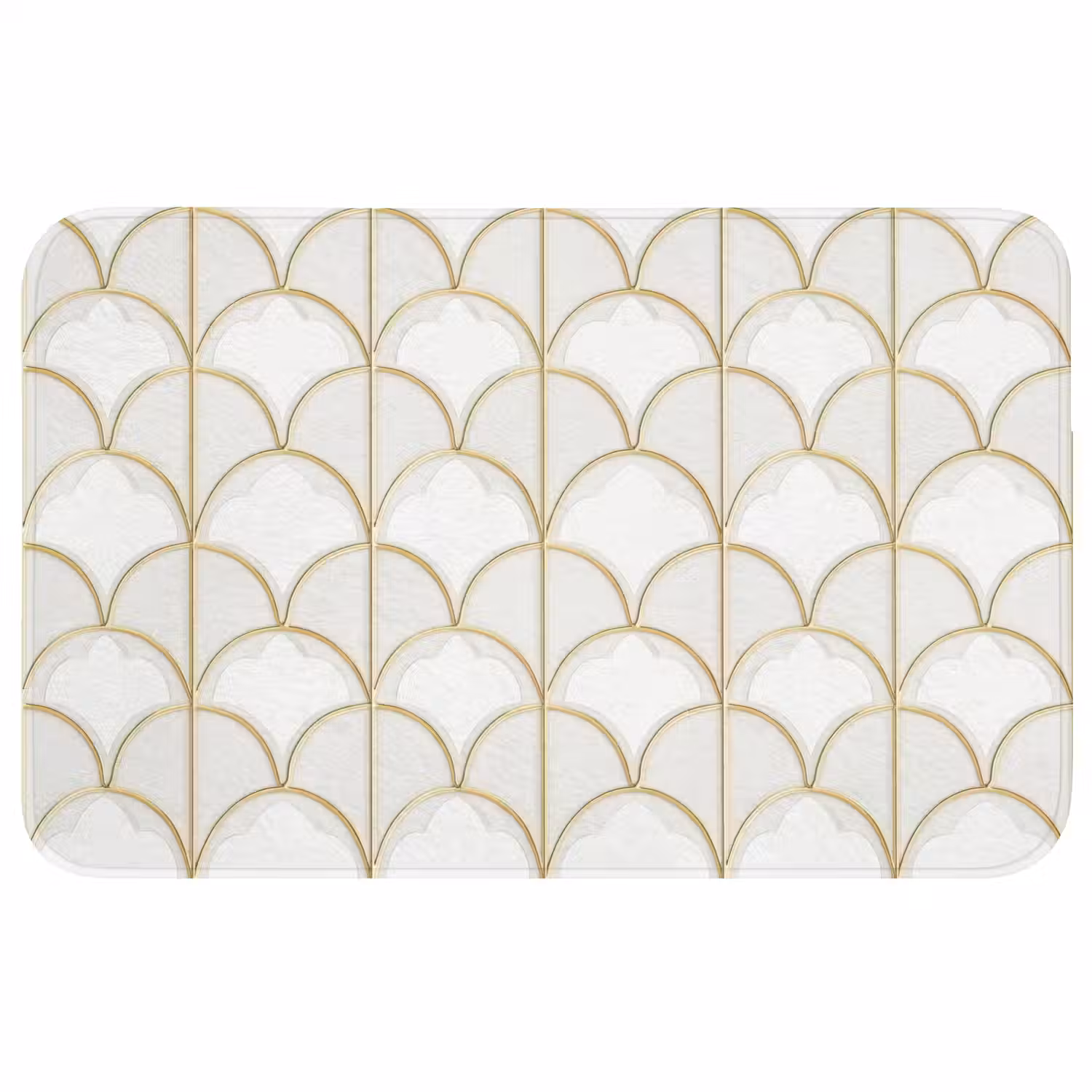 Mozaïek - Bogen - Goud Badmat middel 997 -3d