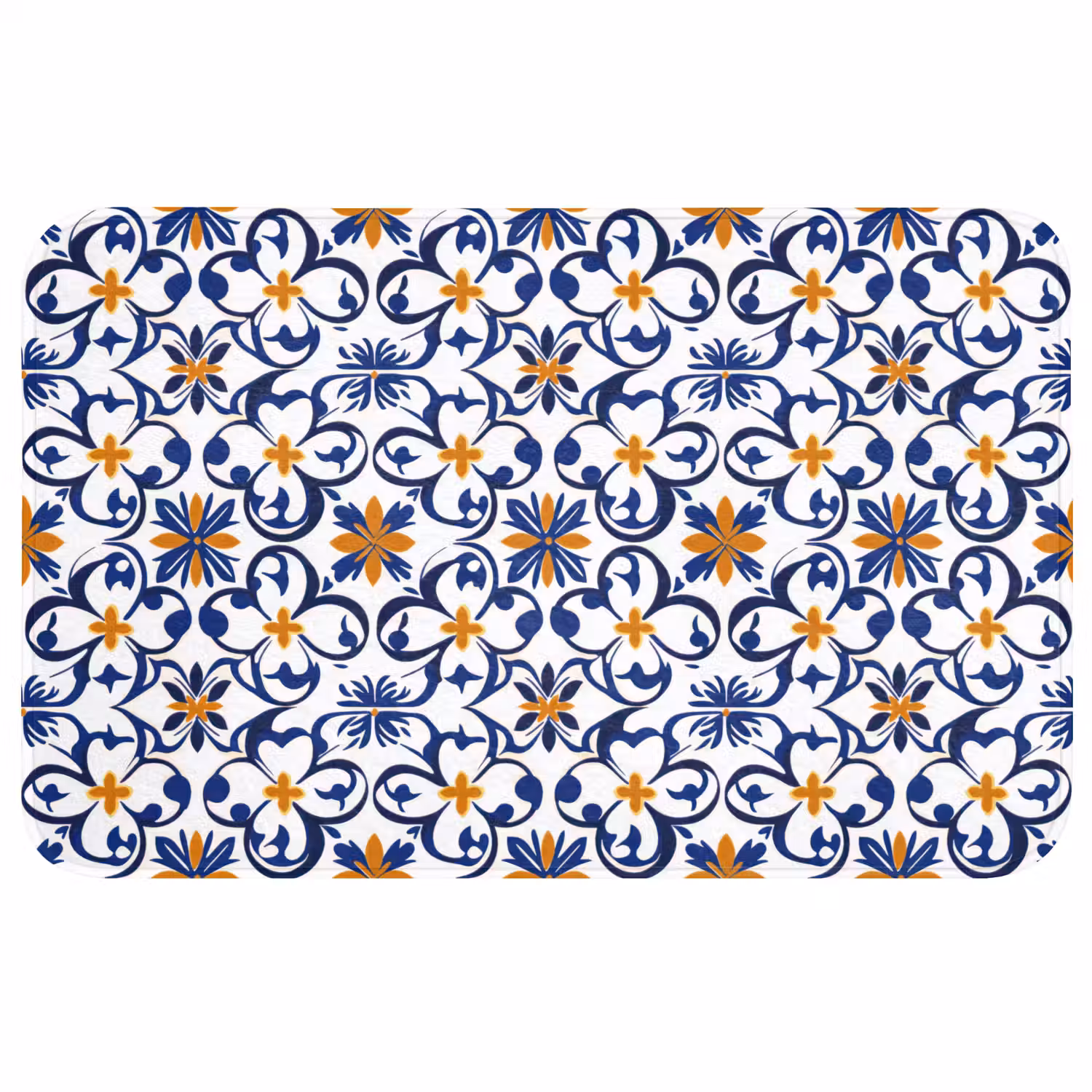 Patroon - Modern - Kleurrijk Badmat middel 997 -3d