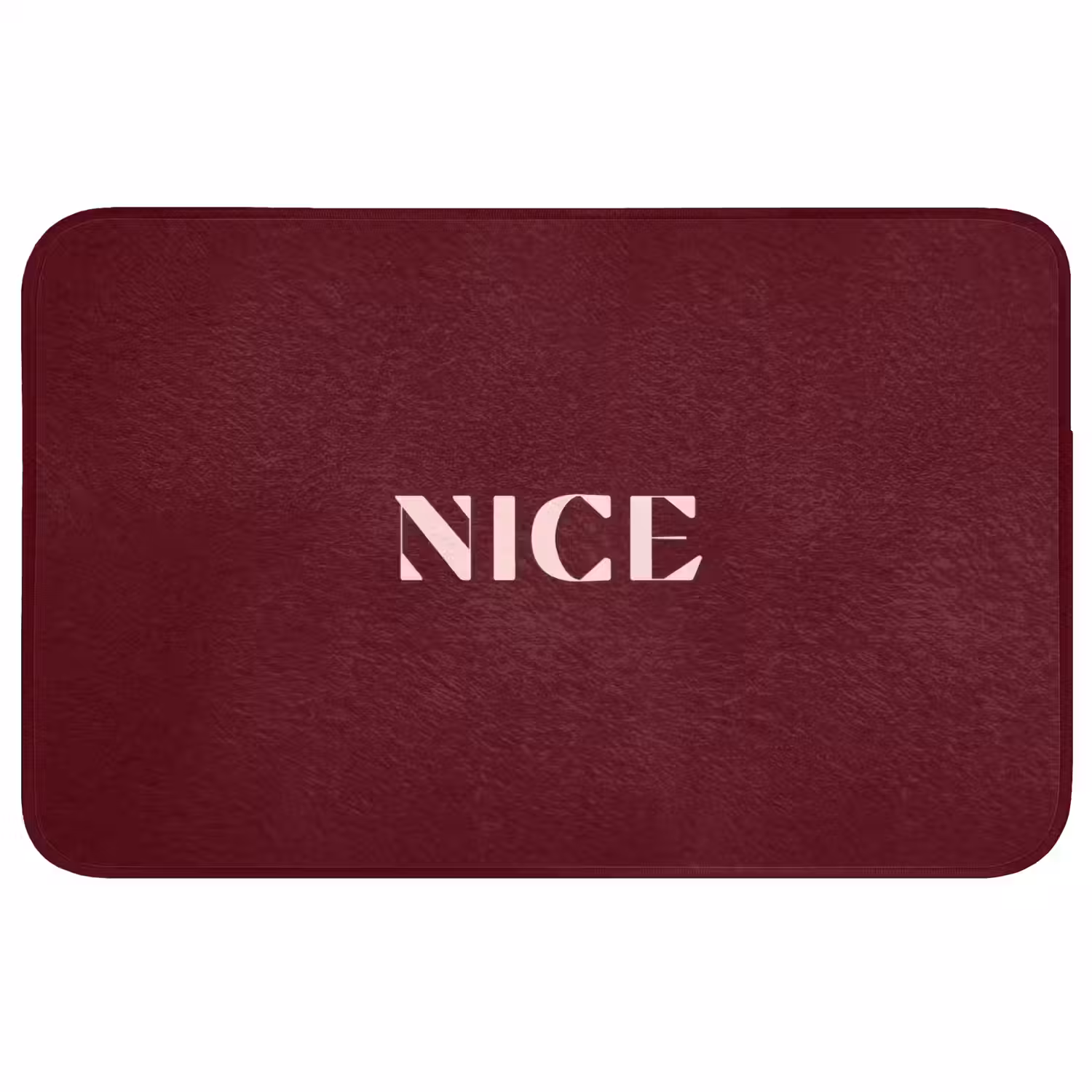 Nice - Bordeaux - Roze Badmat middel -3d