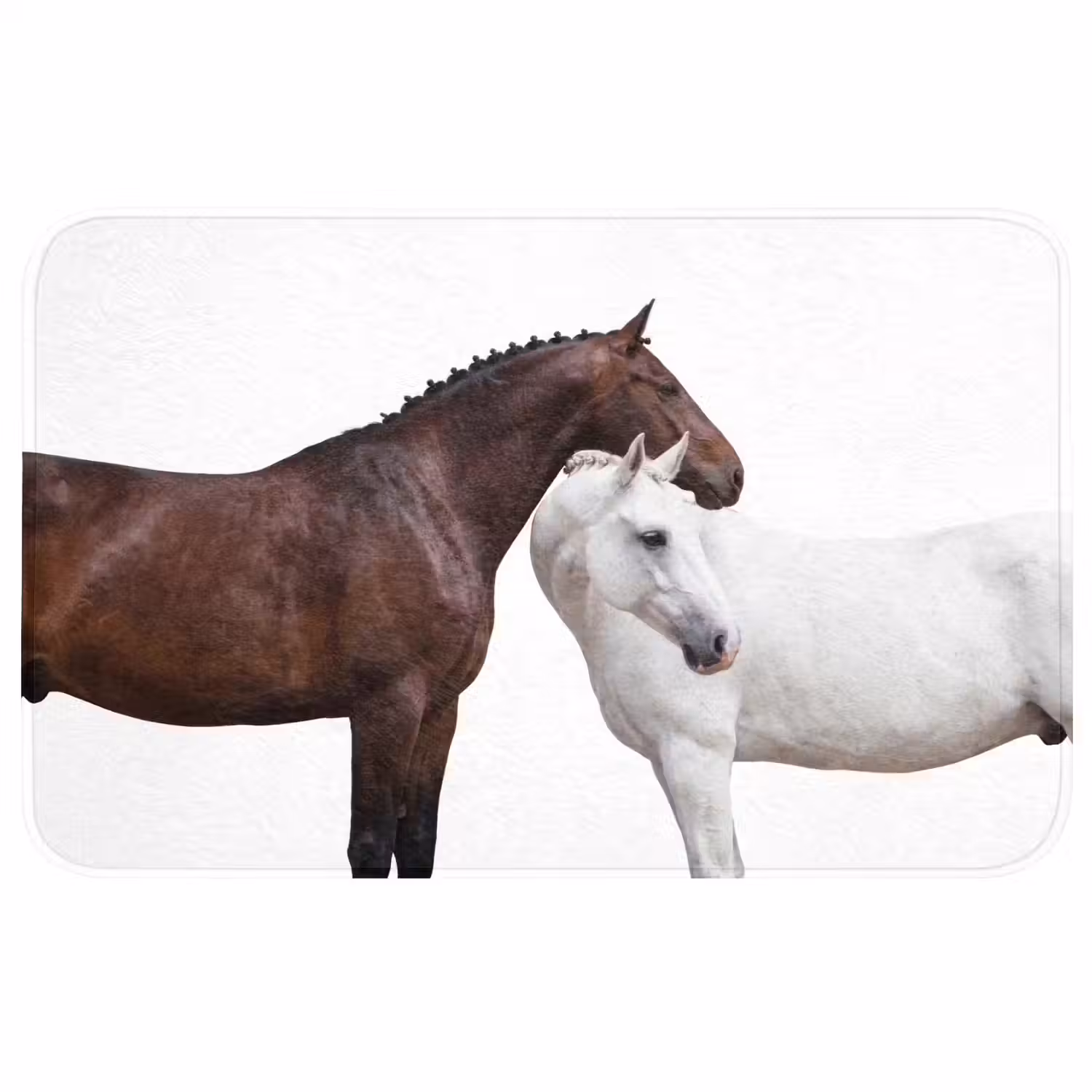 Paard - Modern - Balans Badmat middel -3d
