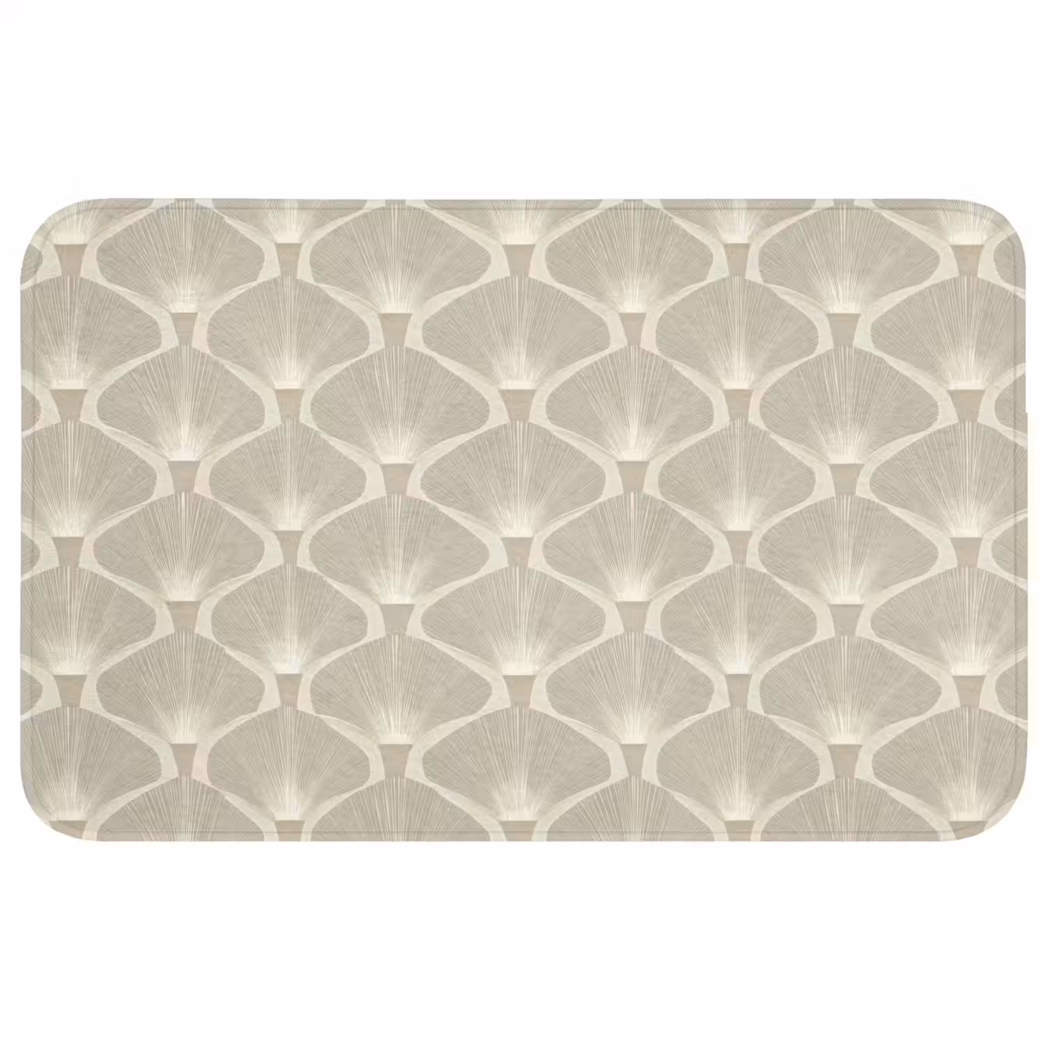 Paneel - Ginkgo - Zand Badmat middel 997 -3d