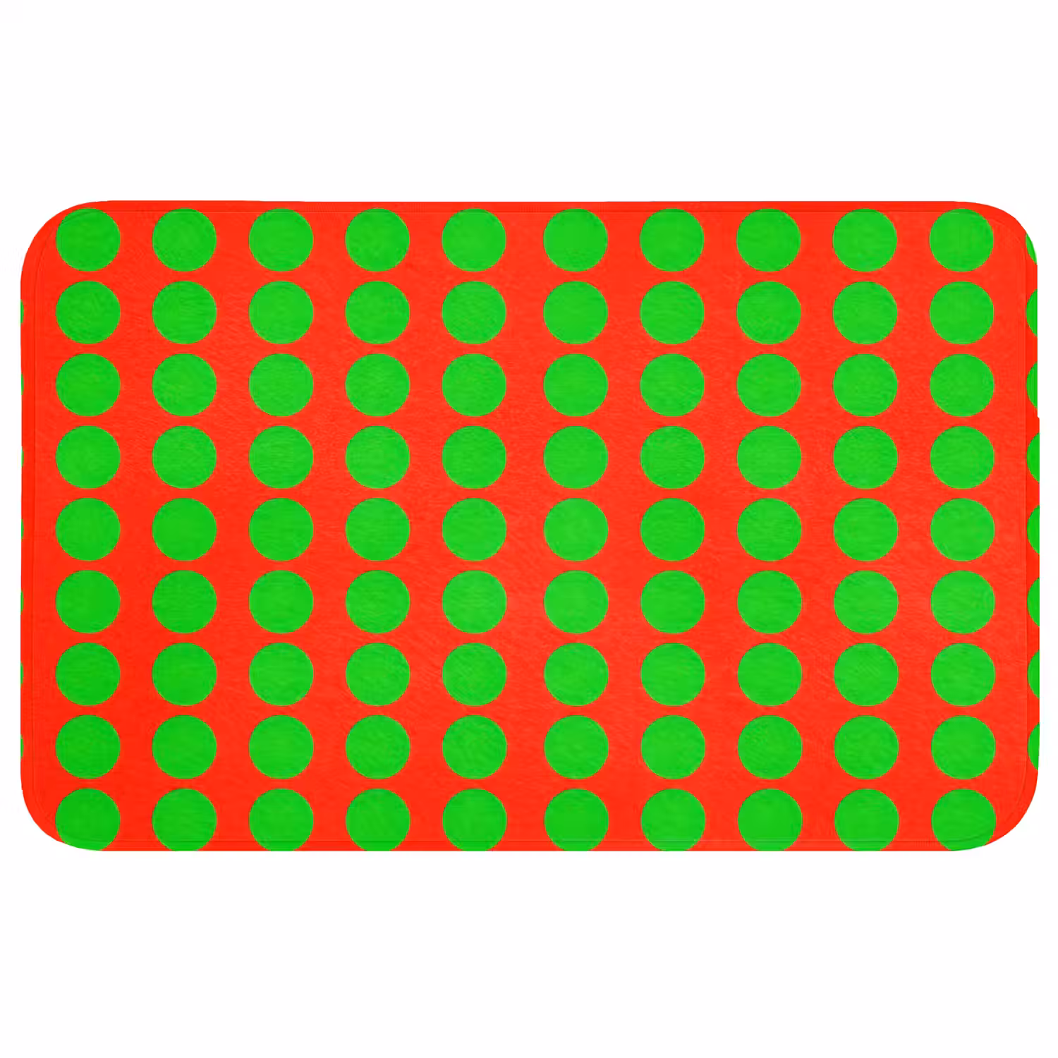 Stippen - Patroon - Groen Badmat middel 997 -3d