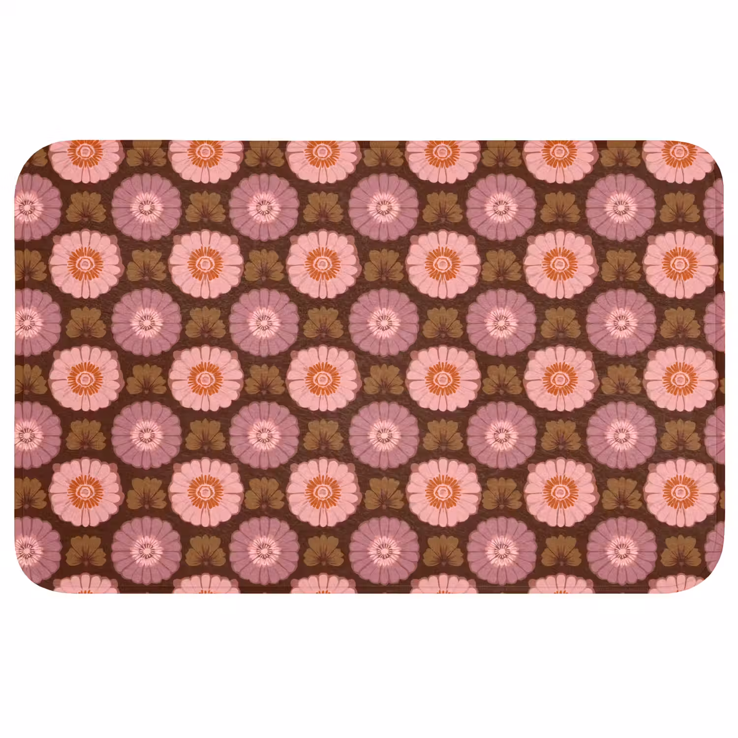 Retro - Madelief - Roze Badmat middel 997 -3d