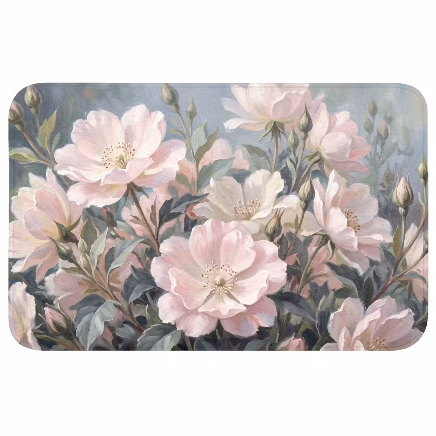 Rozen - Illustratie - Roze Badmat middel -3d